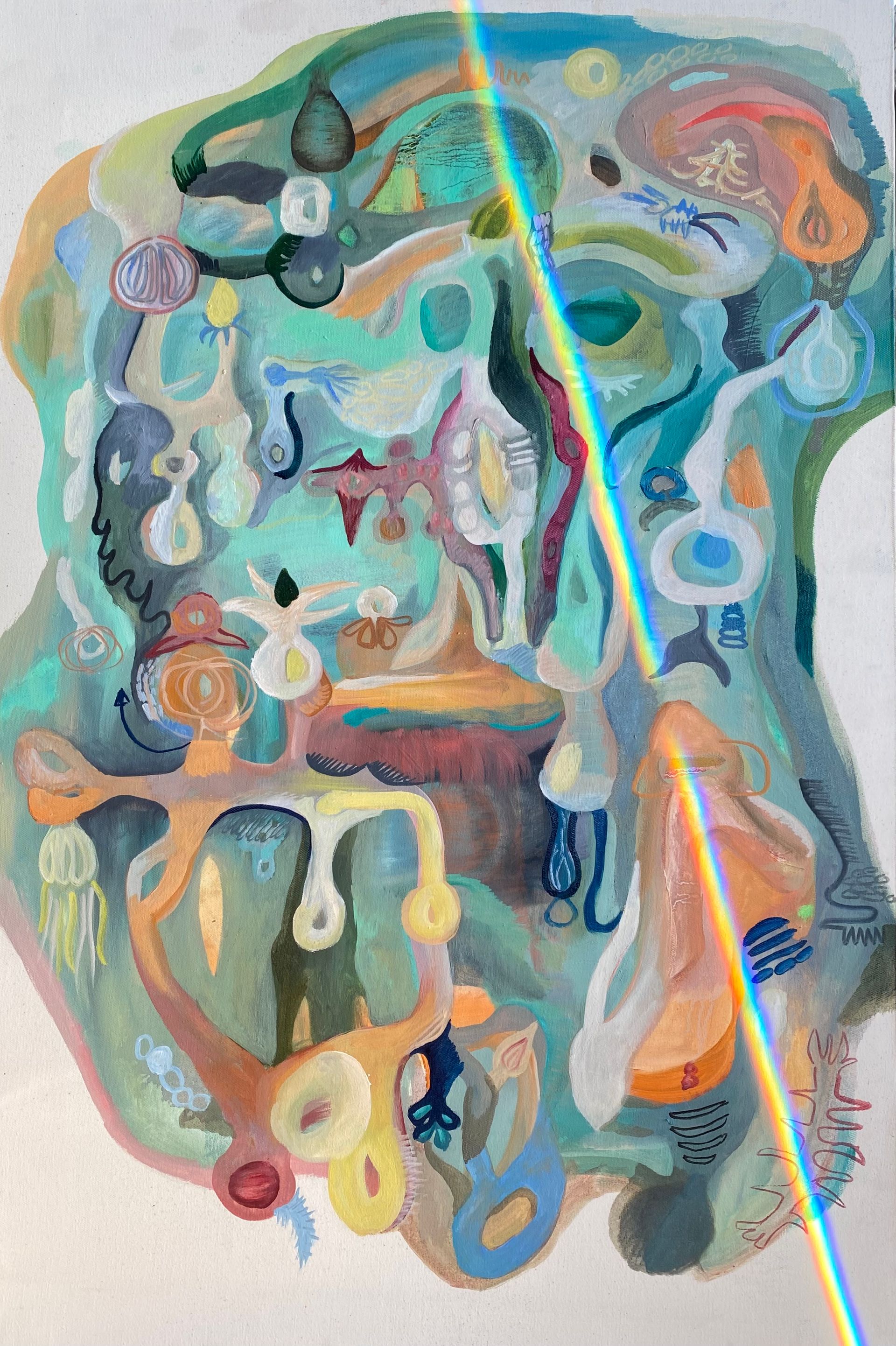 Екатерина Уварова (Картина, живопись - 
                  50 x 80 см) Магическое  состояние