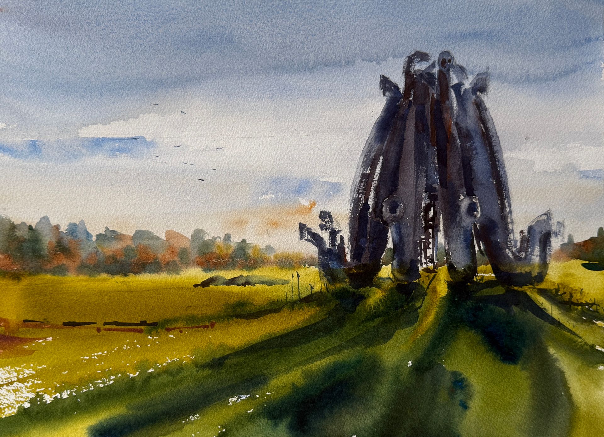 Жанна Губина (Авторская графика - 
                  38 x 28 см) Никола-Ленивец. Арт-объект