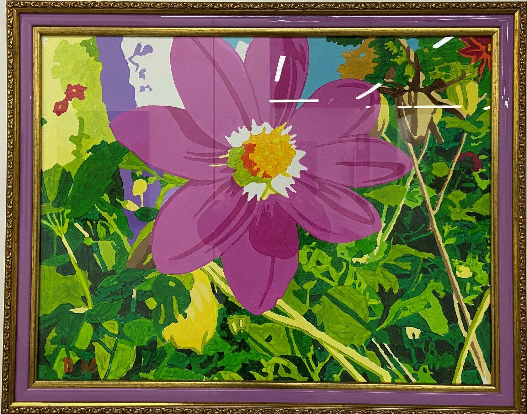 Олег Маслов (Картина, живопись - 
                  65 x 50 см) Цветы