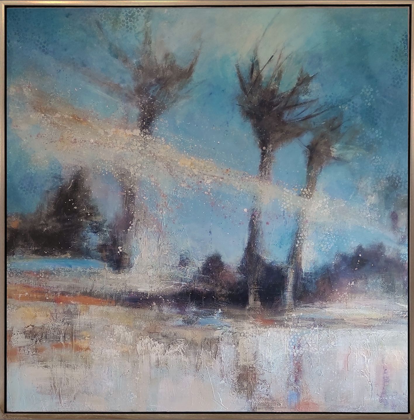 Оксана Сотникова (Картина, живопись - 
                  124 x 124 см) Солнечный день