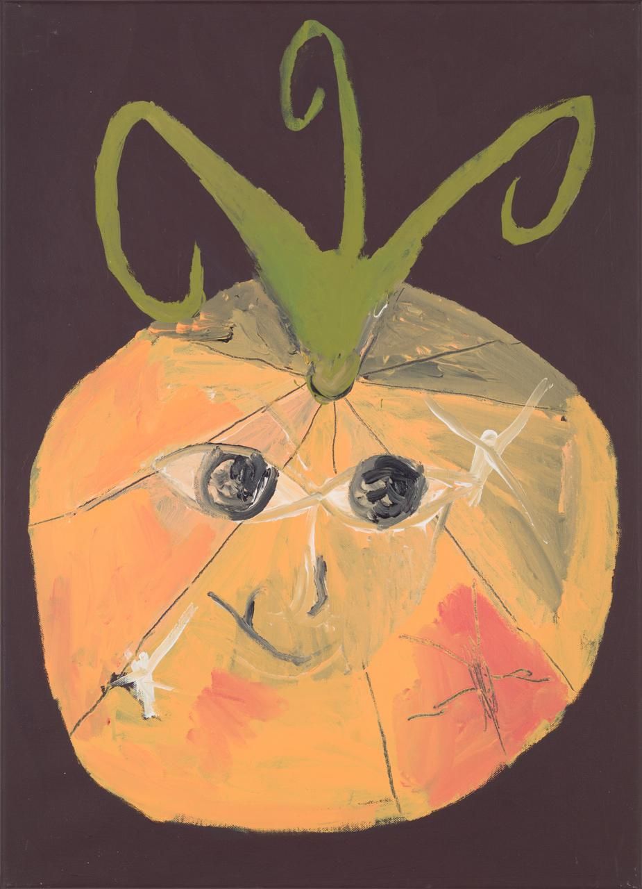 Влад Мальцев (Картина, живопись - 
                  50 x 70 см) Тыква "Конфетка"