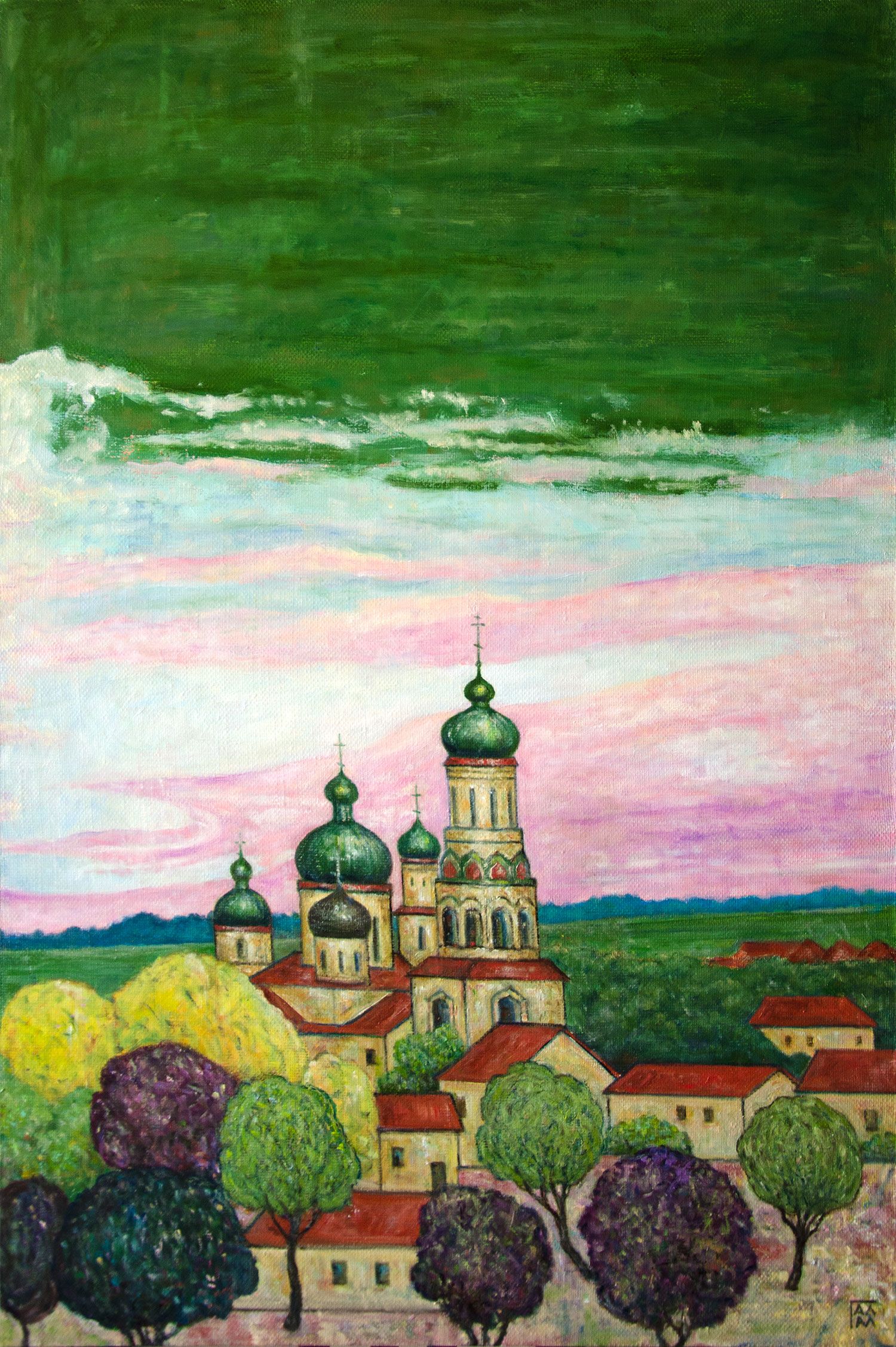 Александр Галяцкий (Картина, живопись - 
                  60 x 90 см) Поствизантийское