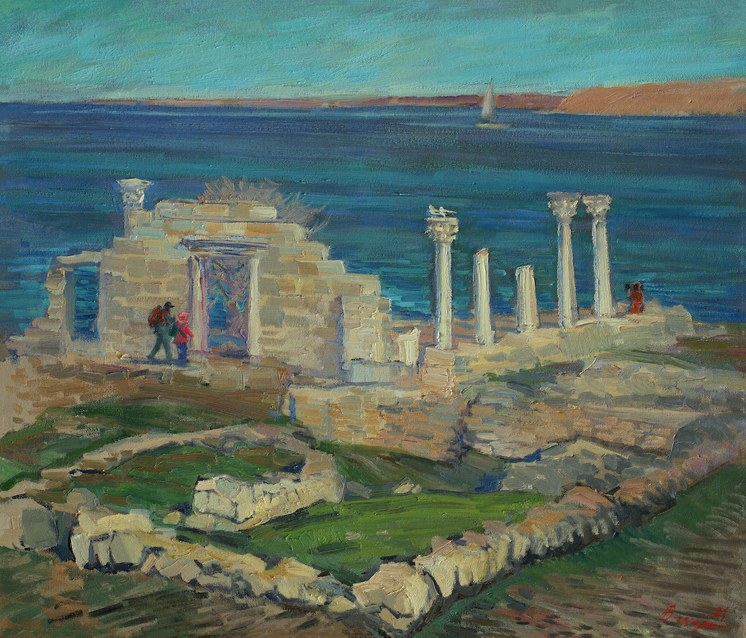 Анна Захаркина (Картина, живопись - 
                  70 x 60 см) Херсонес
