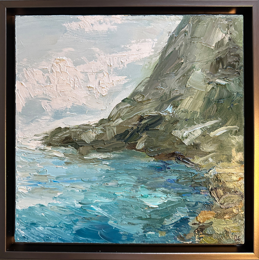 Оксана Горбунова (Картина, живопись - 
                  38 x 38 см) В Крыму
