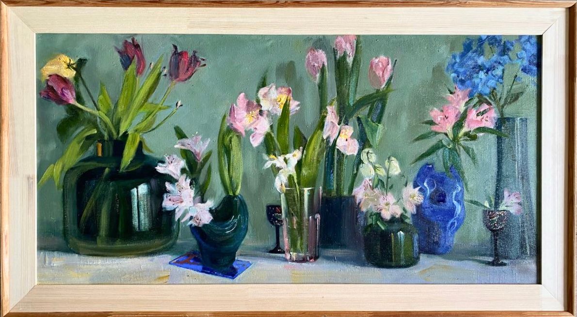 Алина Буглеева (Картина, живопись - 
                  100 x 50 см) Spring