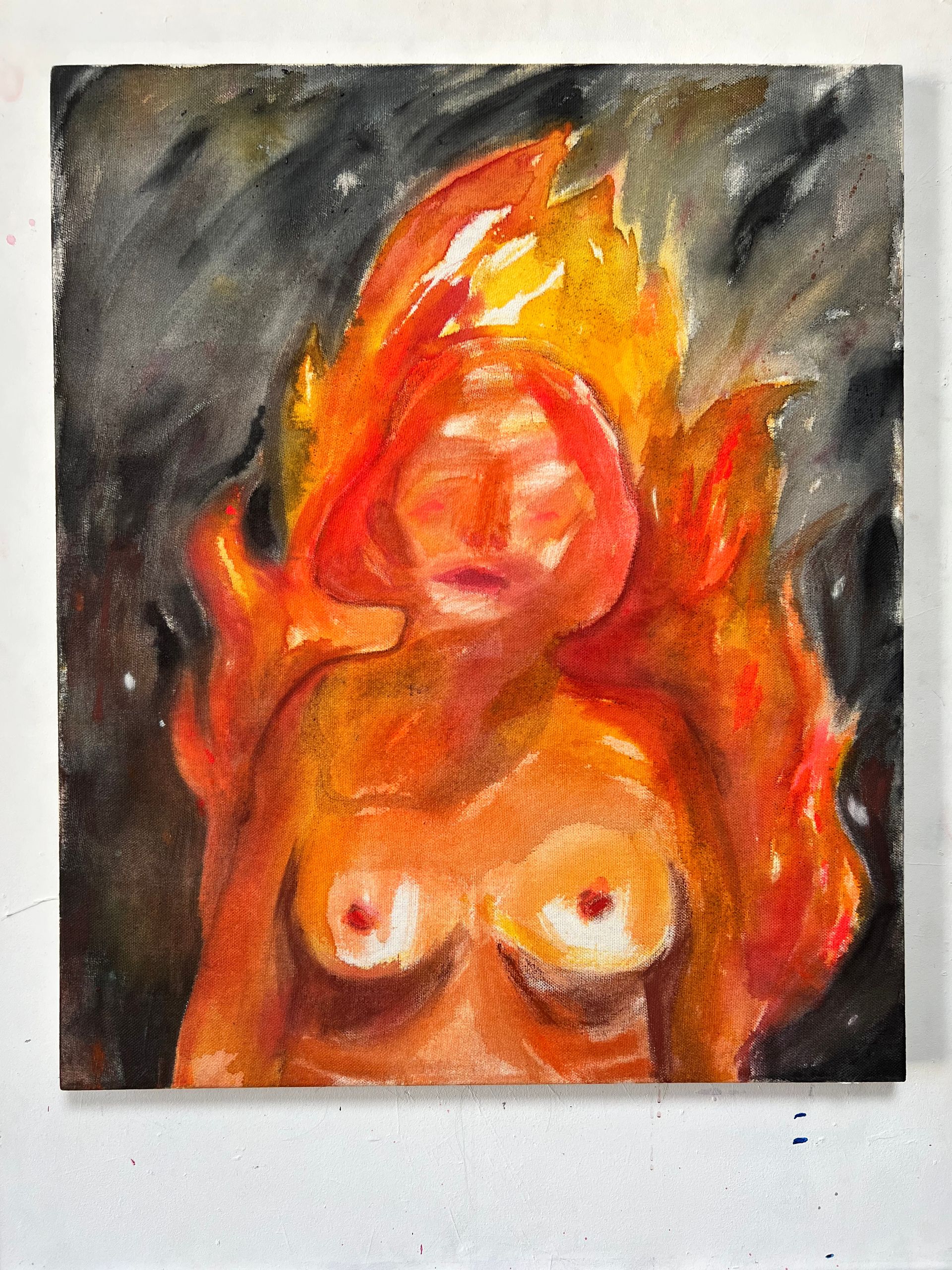 Ника Рубинштейн (Картина, живопись - 
                  50 x 60 см) Blazing