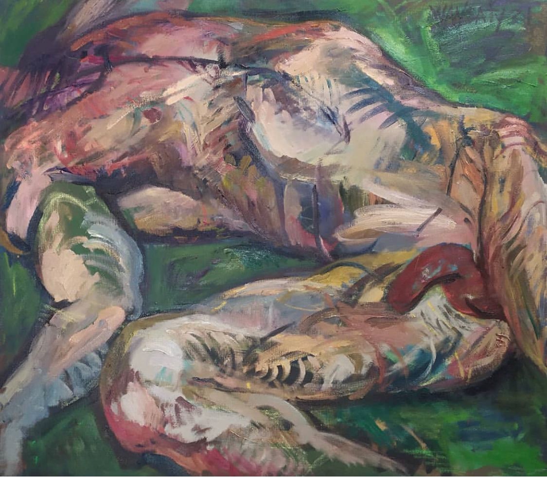 Татьяна Левченко (Картина, живопись - 
                  80 x 70 см) Отдых Фавна