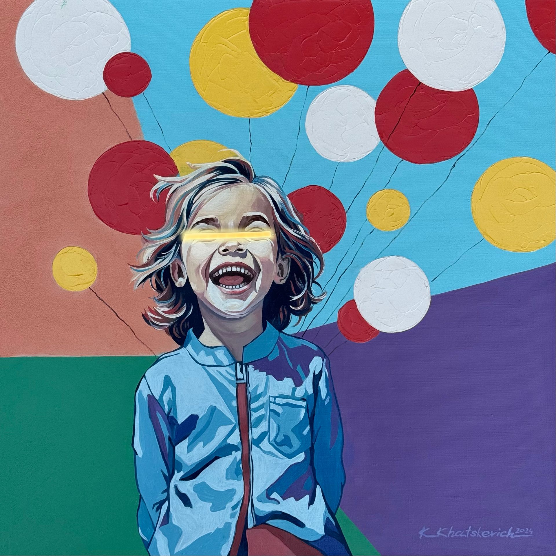 Кристина Хацкевич (Картина, живопись - 
                  50 x 50 см) Амбивалентность света
