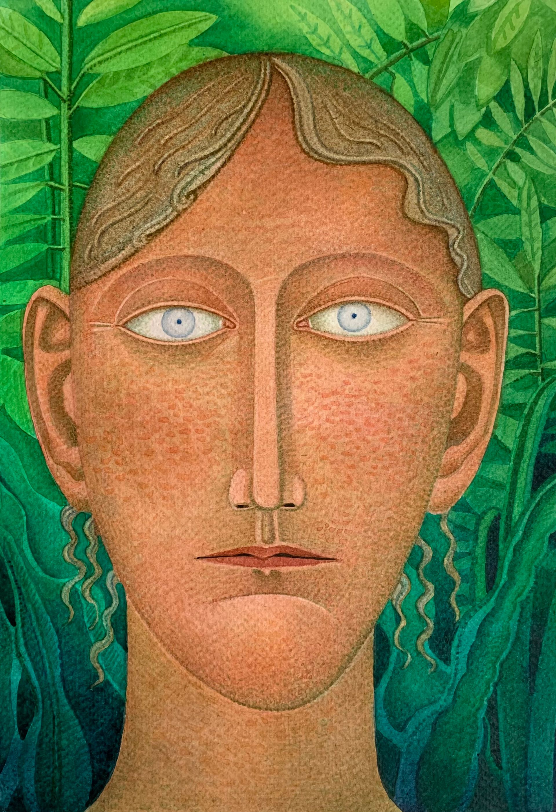 Иван Афонский (Авторская графика - 
                  20 x 28 см) Портрет