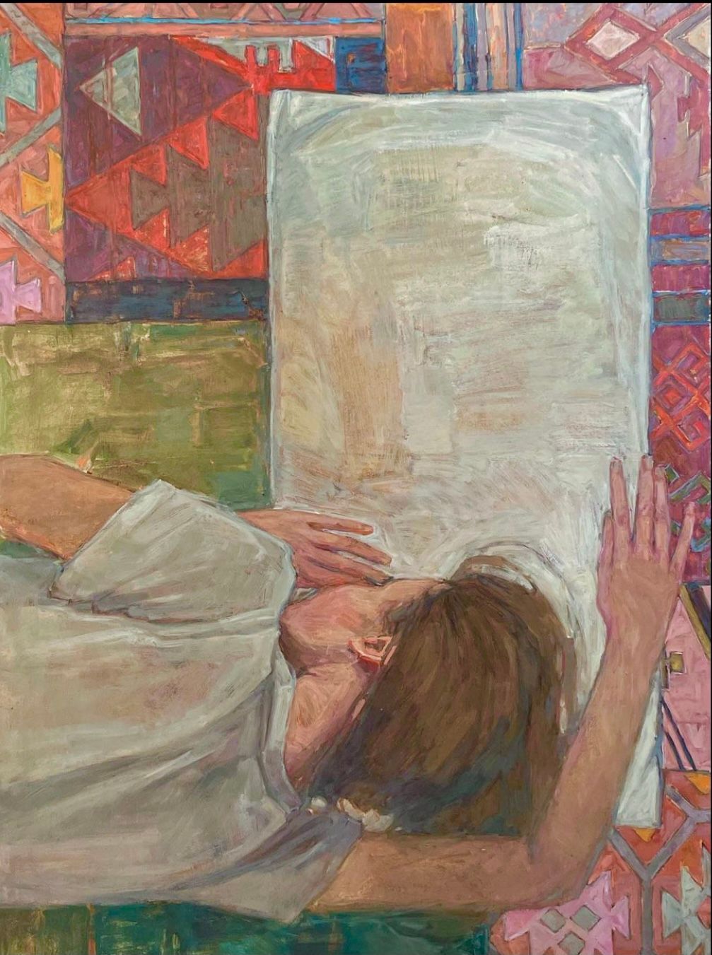 Залифа Хибатова (Картина, живопись - 
                  61 x 82 см) Сон