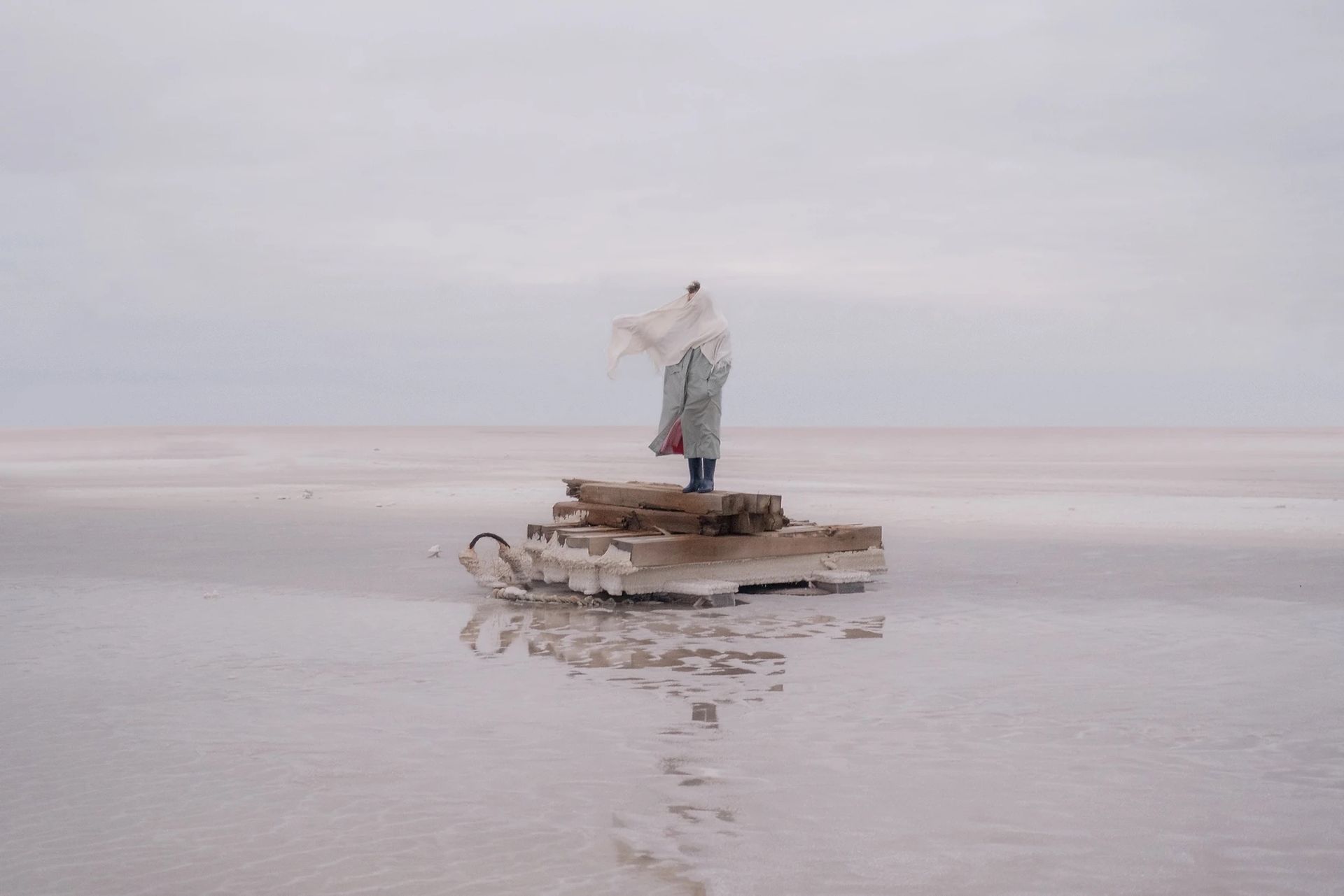 Екатерина Балабан (Фотография - 
                  90 x 60 см) Море волнуется