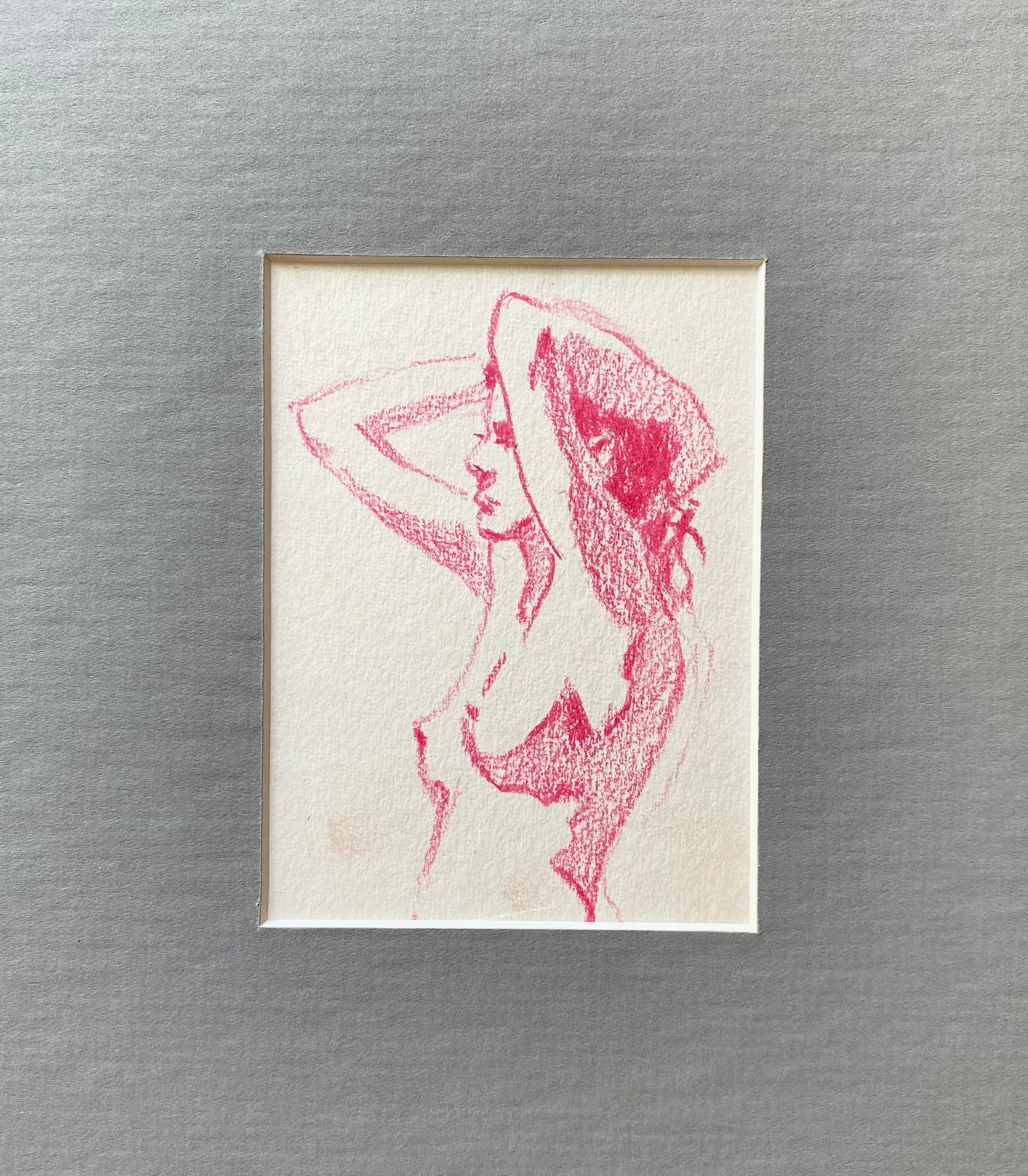 Алина Буглеева (Авторская графика - 
                  18 x 20 см) Розовая форель