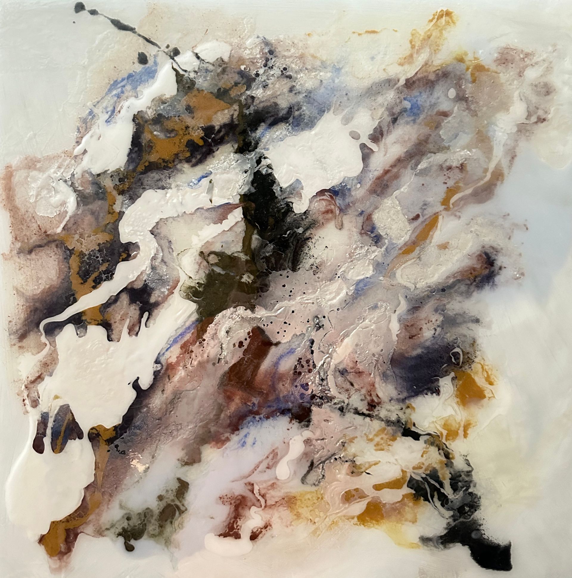 Светлана Федорова (Картина, живопись - 
                  55 x 55 см) Рождение эха