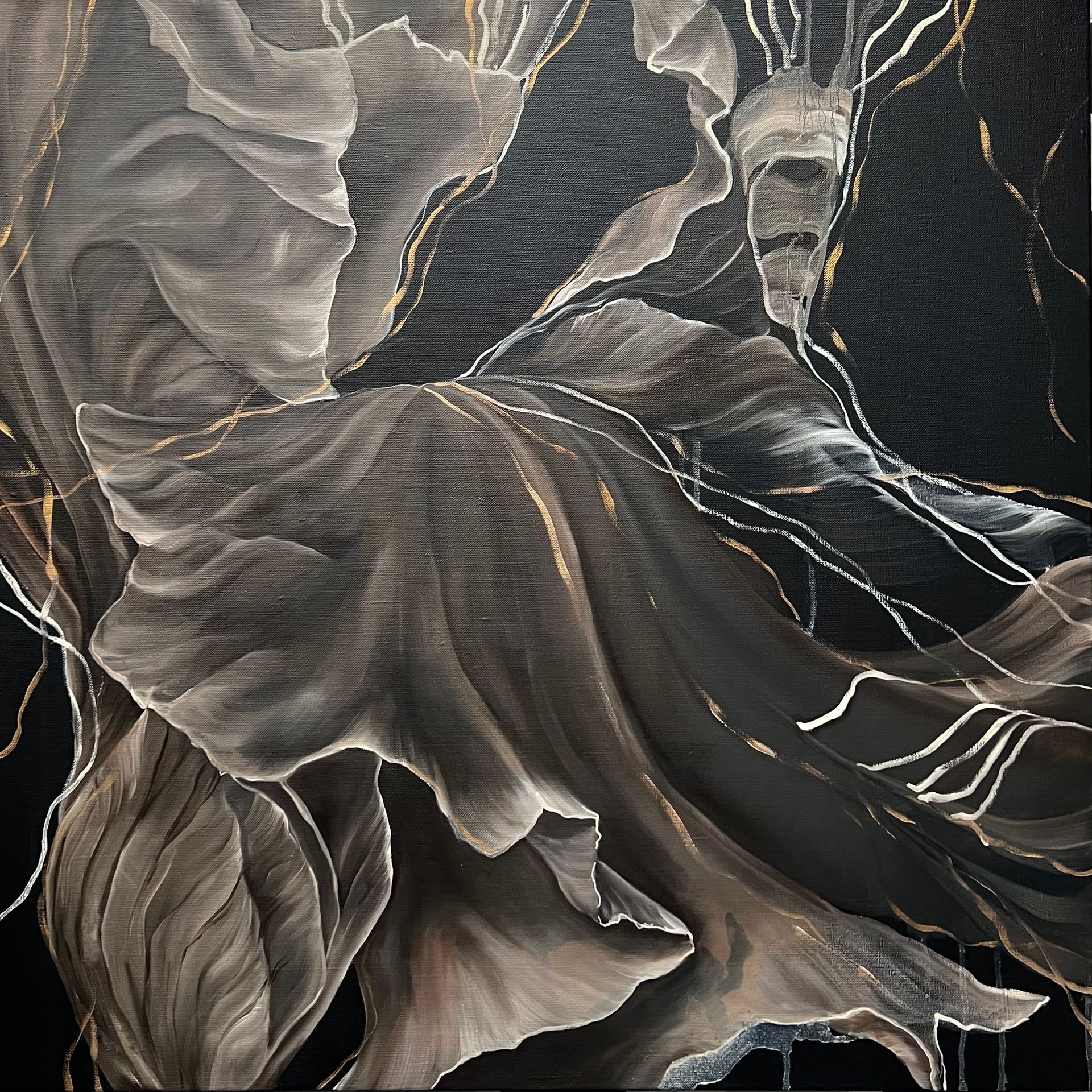 Инна Сумина (Картина, живопись - 
                  70 x 70 см) Линии судьбы