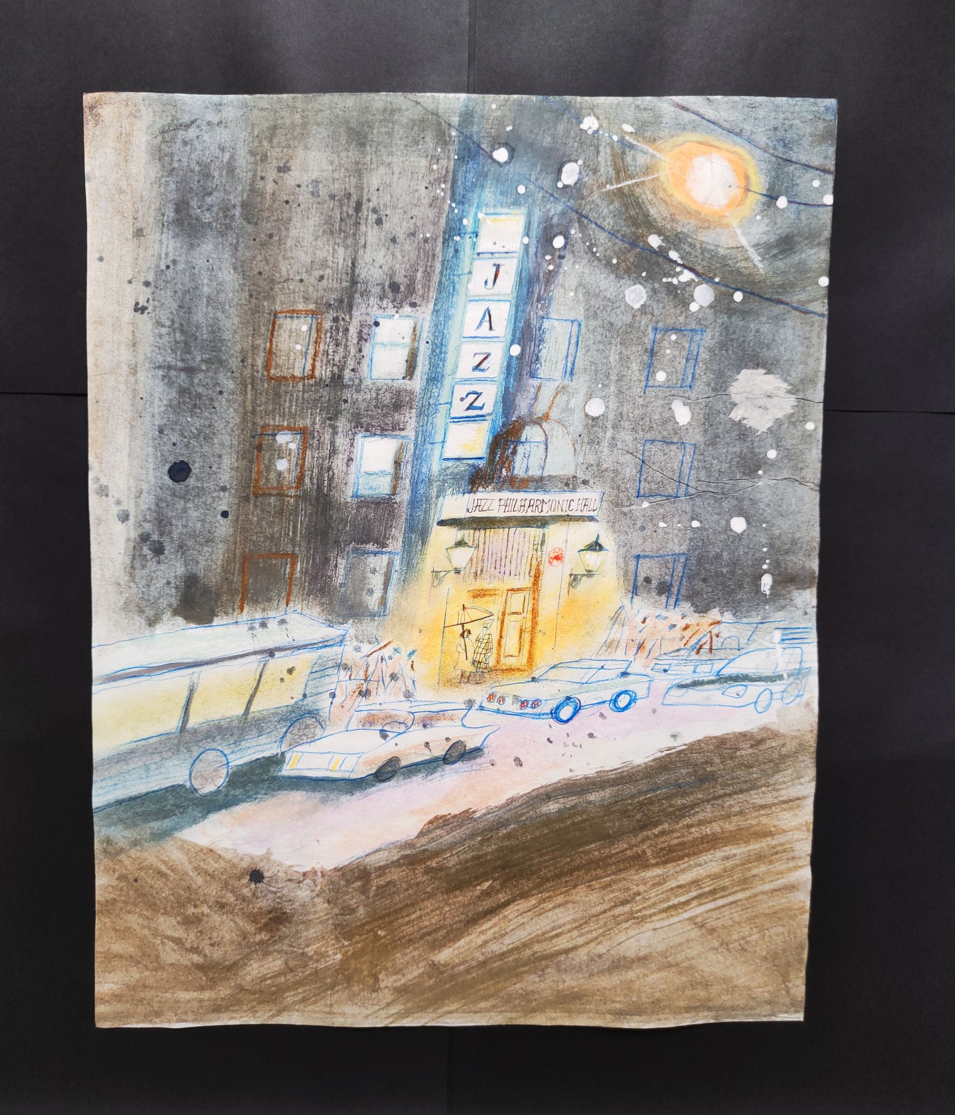 Варвара Голланд (Авторская графика - 
                  37 x 47 см) Загородный 27