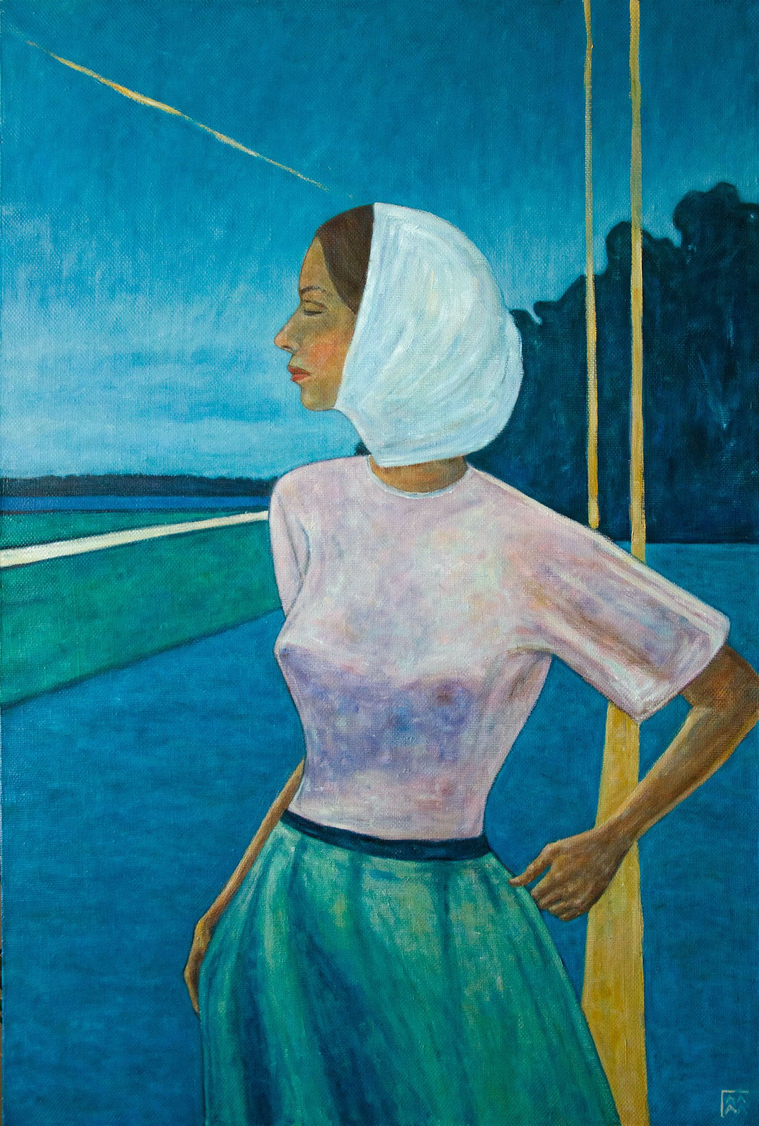 Александр Галяцкий (Картина, живопись - 
                  60 x 90 см) Дыхание вечера