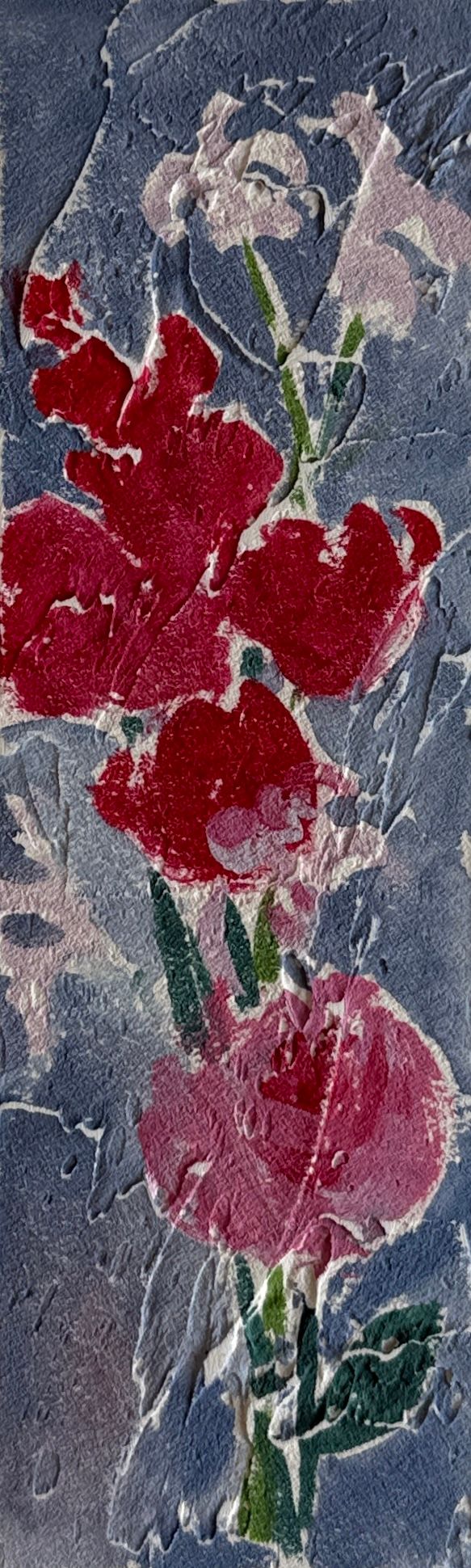 Наталья Чобанян (Картина, живопись - 
                  7 x 22 см) Серия "Фрагменты"