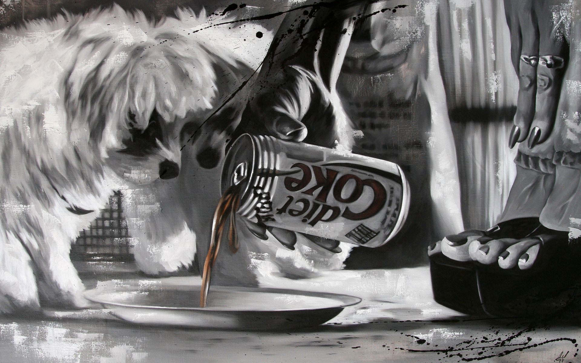 Денис Шевчук (Графика цифровая (принты) - 
                  60 x 40 см) Sugar Free