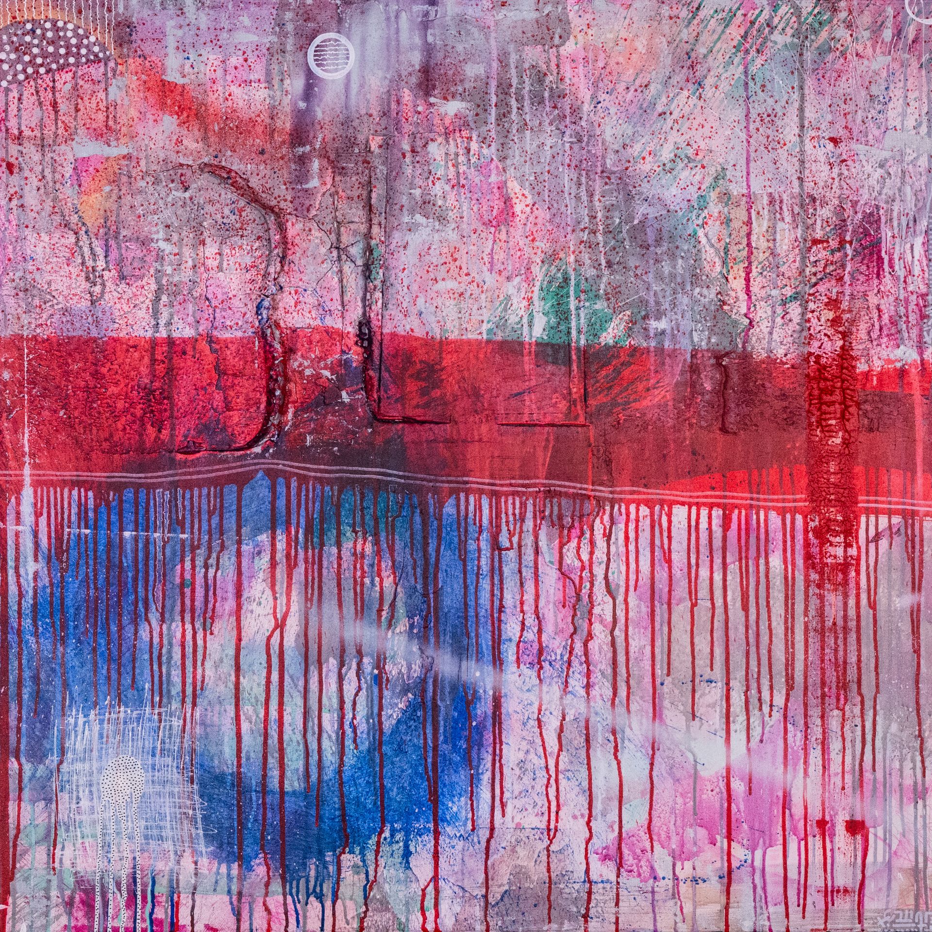 Антон Кузнецов (Картина, живопись - 
                  100 x 100 см) Окно