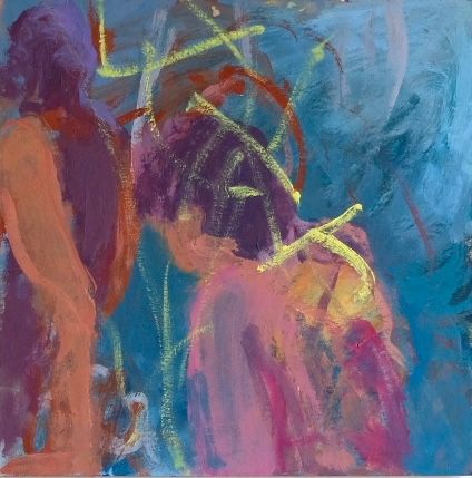 Алина Магомедова (Авторская графика - 
                  30 x 30 см) Летнее