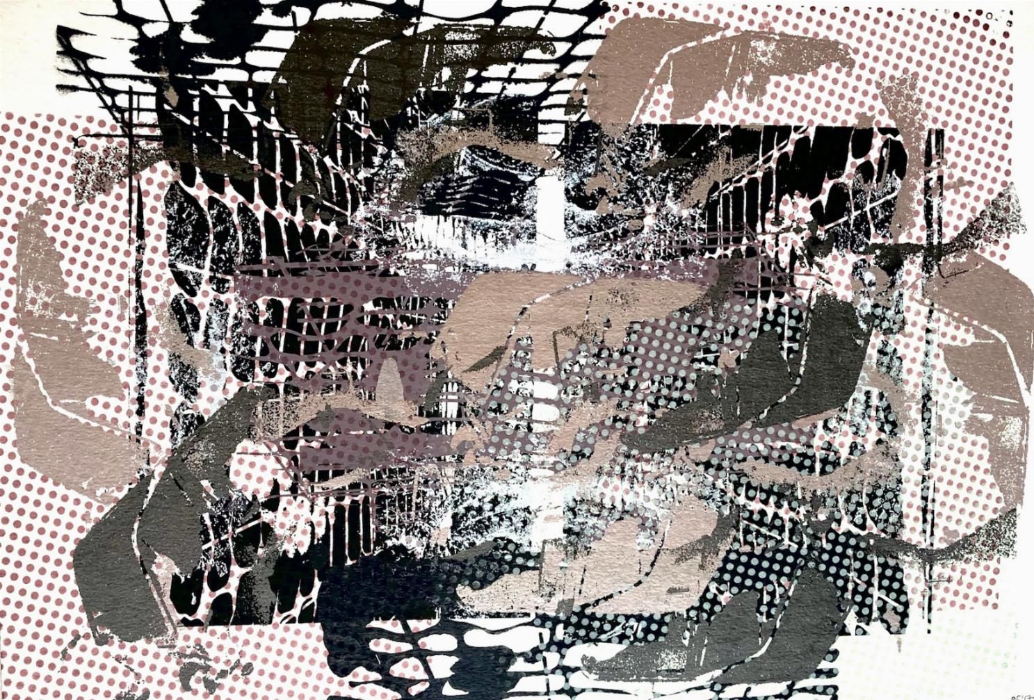 Александр Бондарь (Графика печатная - 
                  35 x 50 см) Untitled V