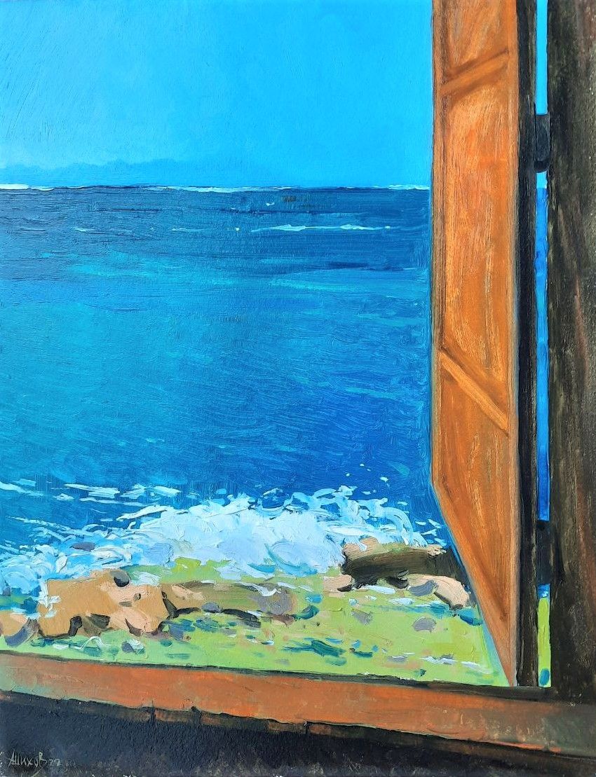 Андрей Шихов (Авторская графика - 
                  35 x 45 см) Бриз