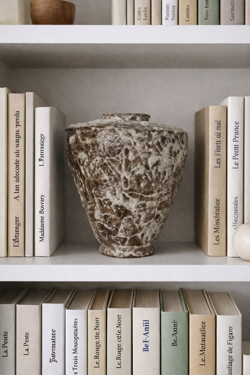 Алина Егорова (Скульптура - 
                  19 x 25 см) Ваза "Каменная кора"