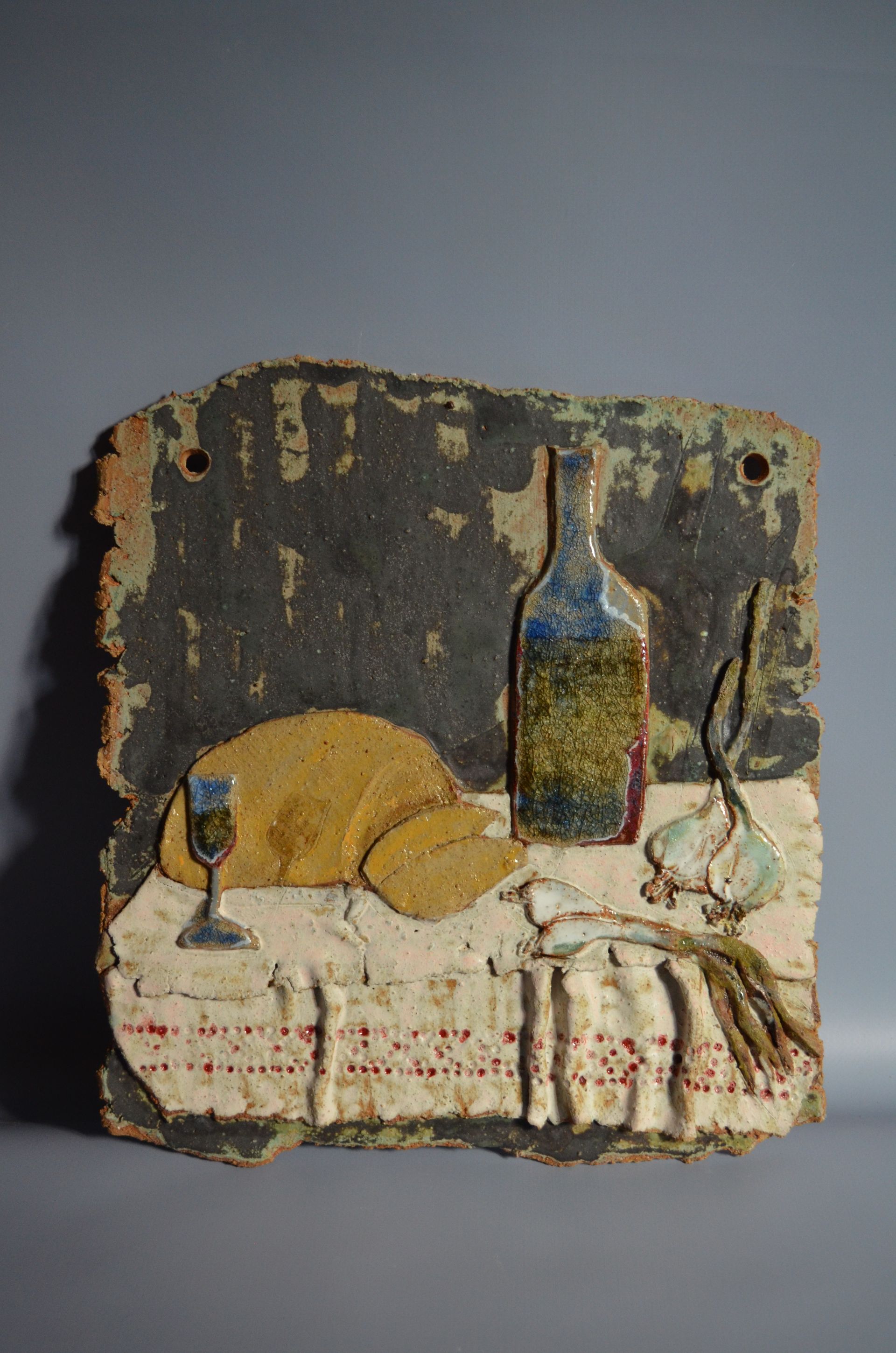 Ксения Балабух (Объект - 
                  33 x 37 см) В деревне