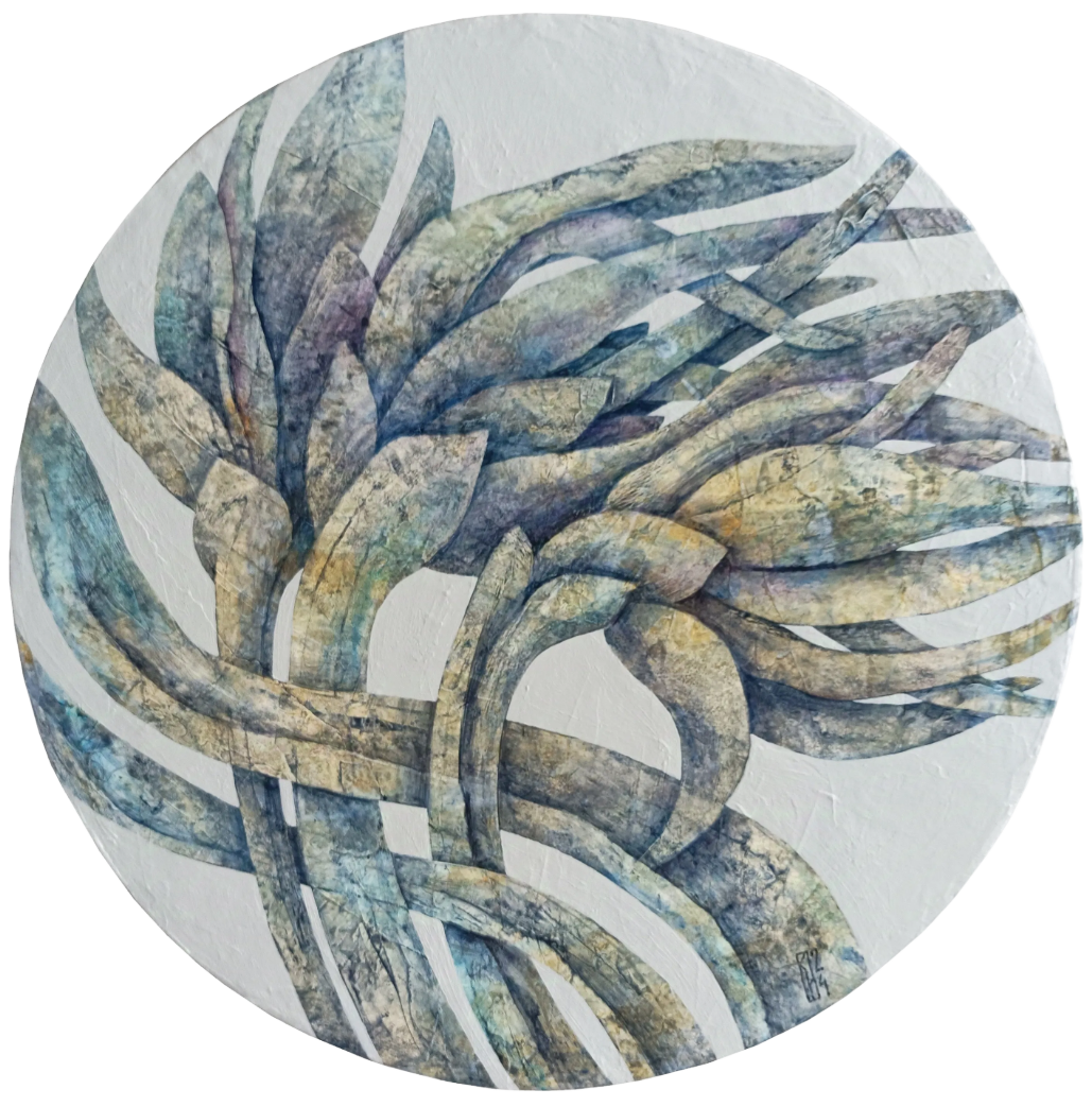Наталья Порошина (Картина, живопись - 
                  40 x 40 см) Дождевая вода
