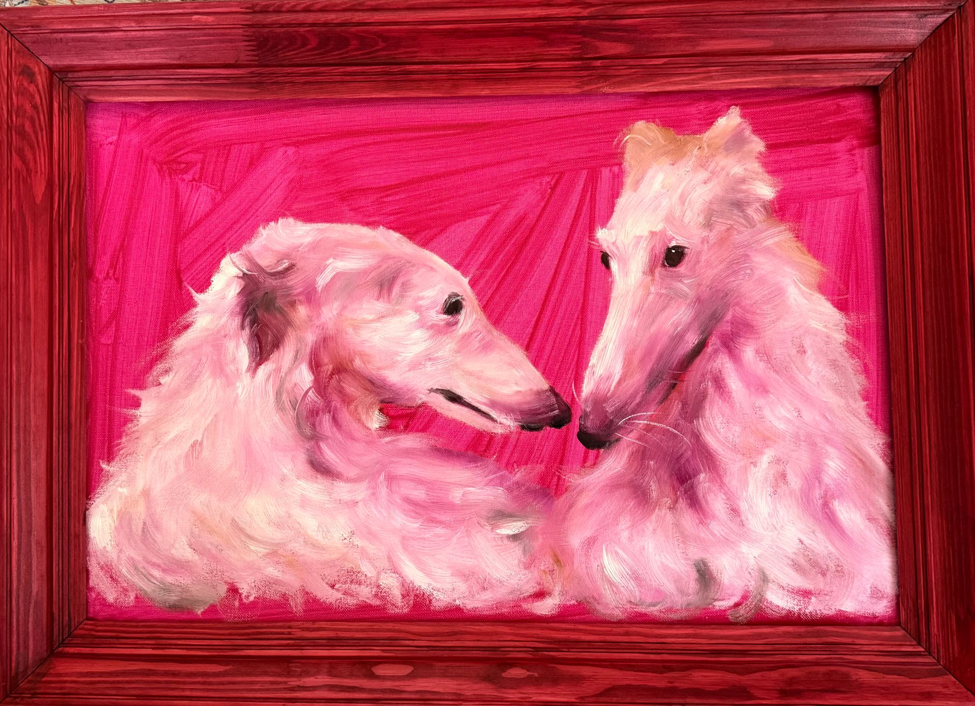 Анна Рудько (Картина, живопись - 
                  67 x 47 см) Эрос и Психея