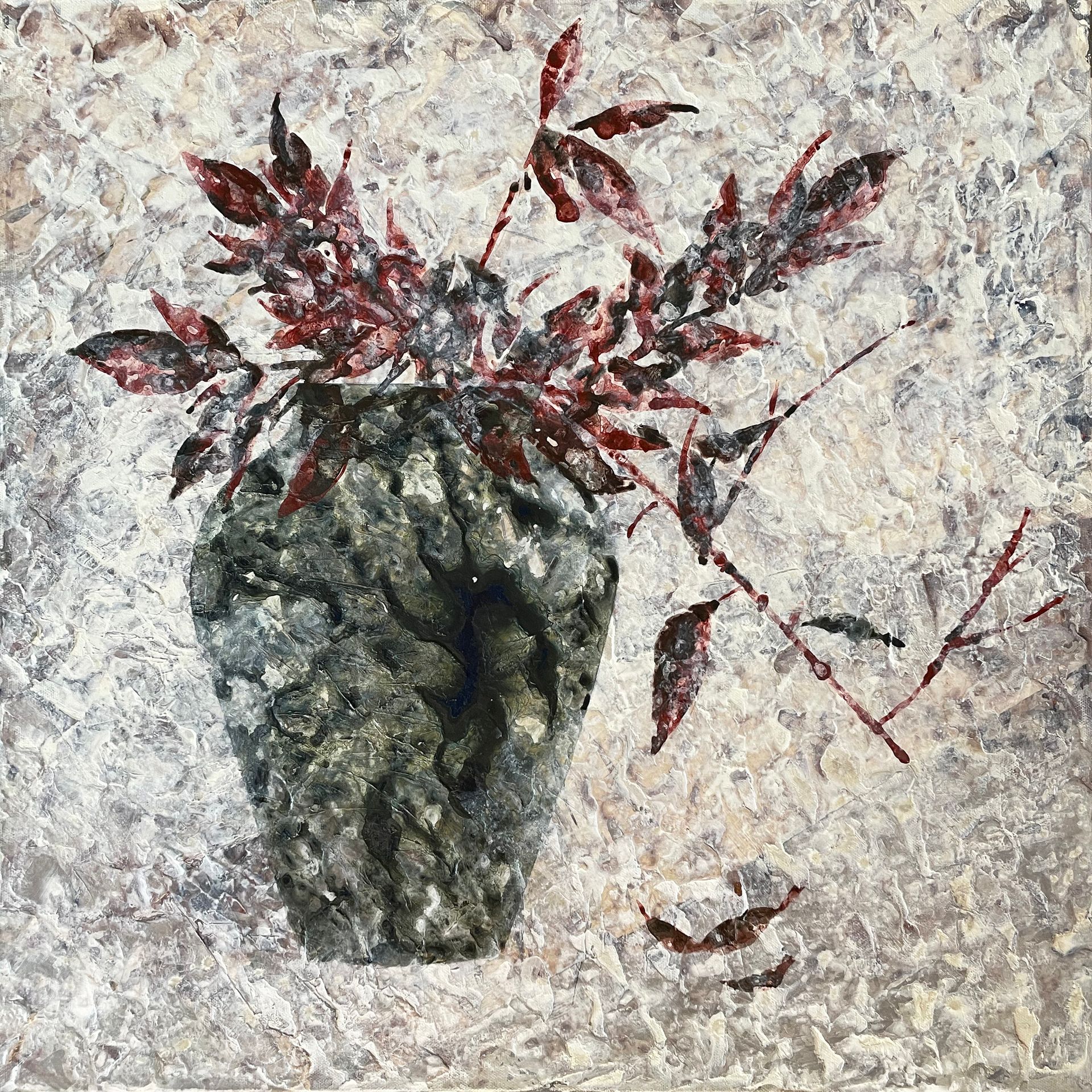 Nadya Mamonova (Картина, живопись - 
                  60 x 60 см) Призрачная красота