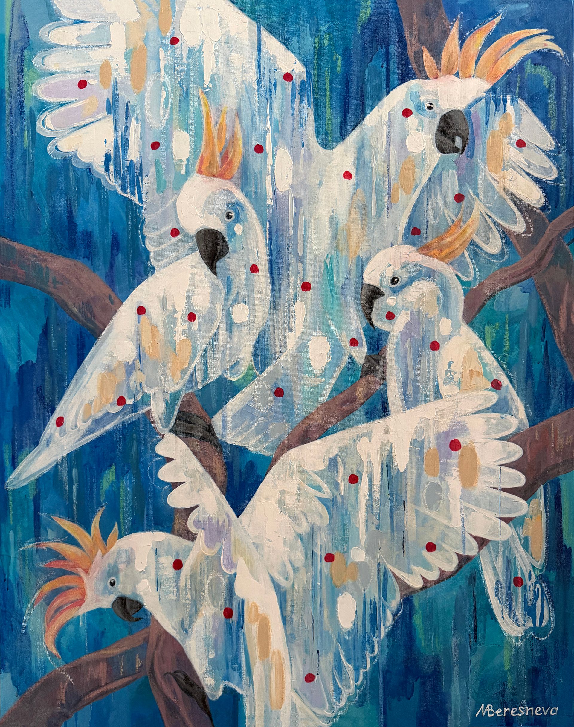 Марина Береснева (Картина, живопись - 
                  80 x 100 см) Идеальный кадр