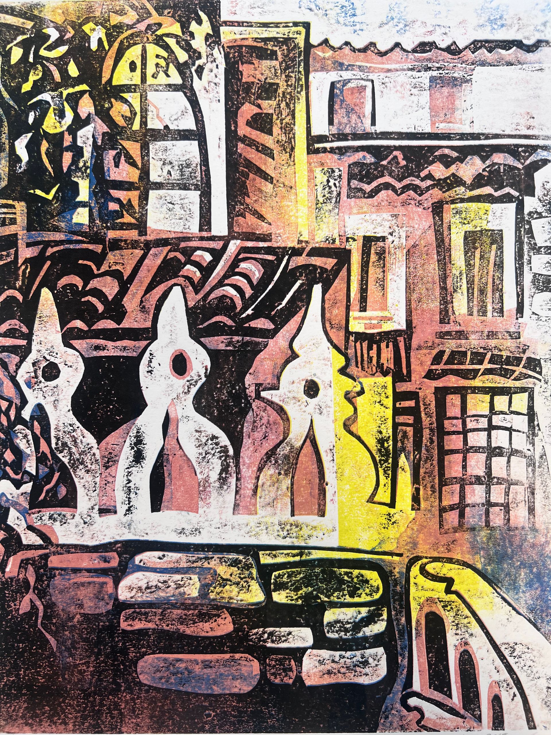 Мария Зайцева (Графика печатная - 
                  40 x 51 см) Ca’Foscari