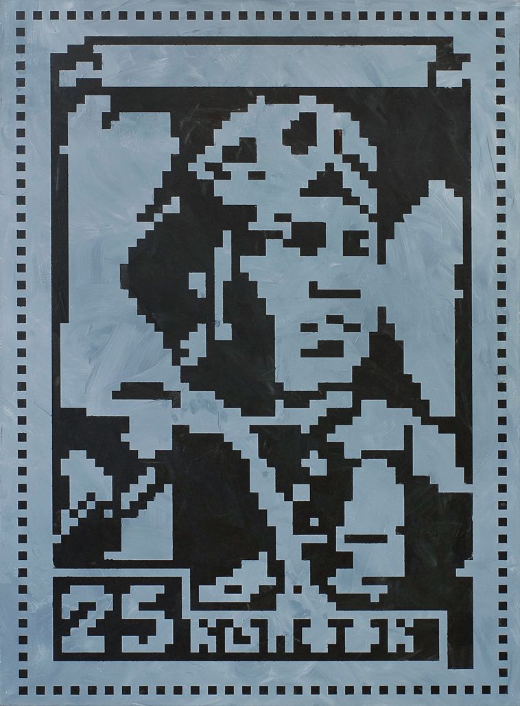 MAKE (Антон Польский) (Картина, живопись - 
                  80 x 110 см) Летчик