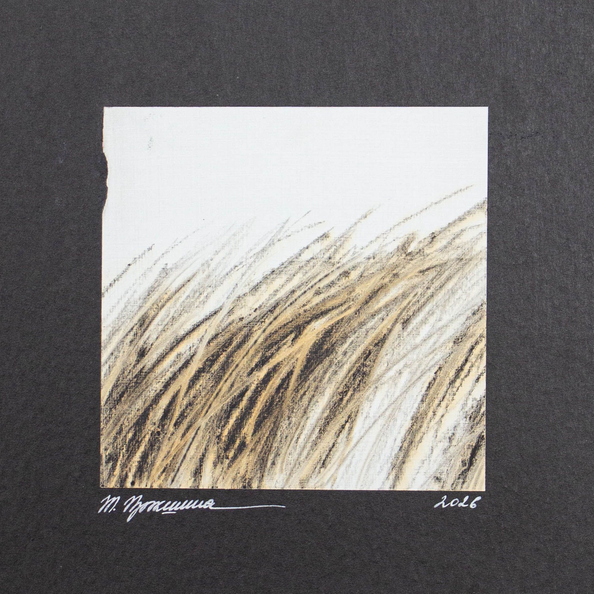 Татьяна Прокшина (Авторская графика - 
                  21 x 20.6 см) Пигмент (этюд)