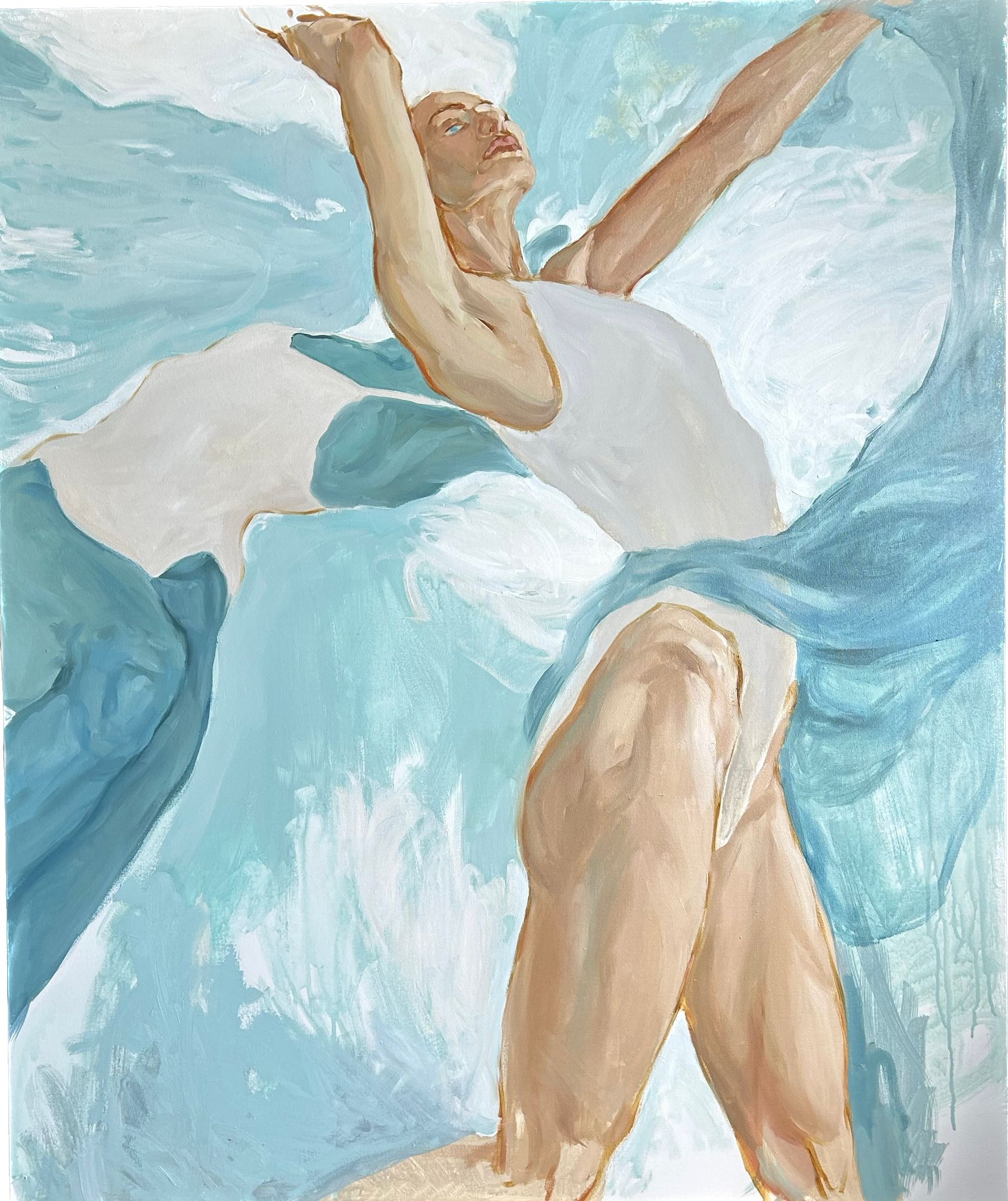 Анастасия Савенко (Картина, живопись - 
                  100 x 120 см) Воздух