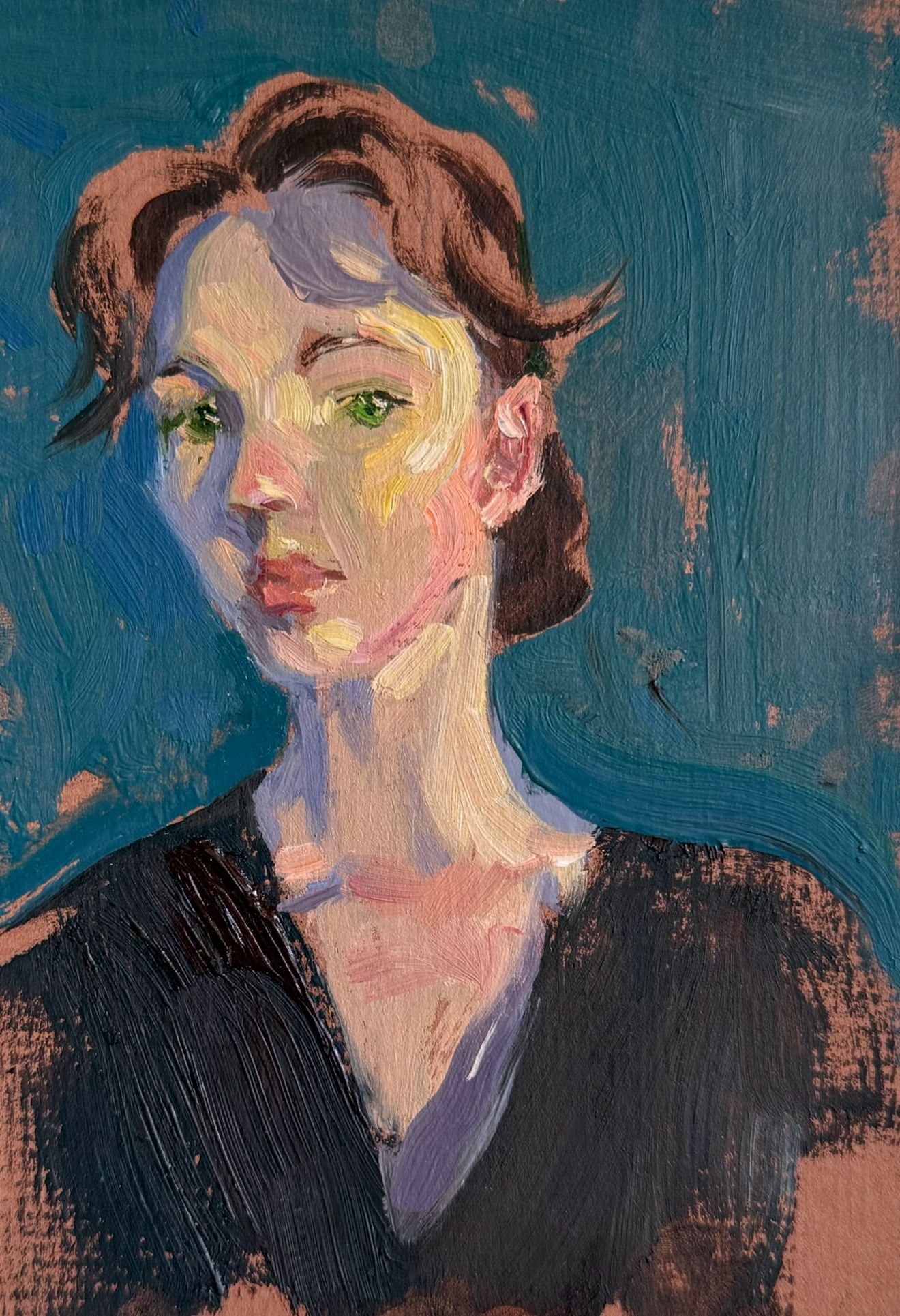 Алина Буглеева (Авторская графика - 
                  12 x 17 см) Юность