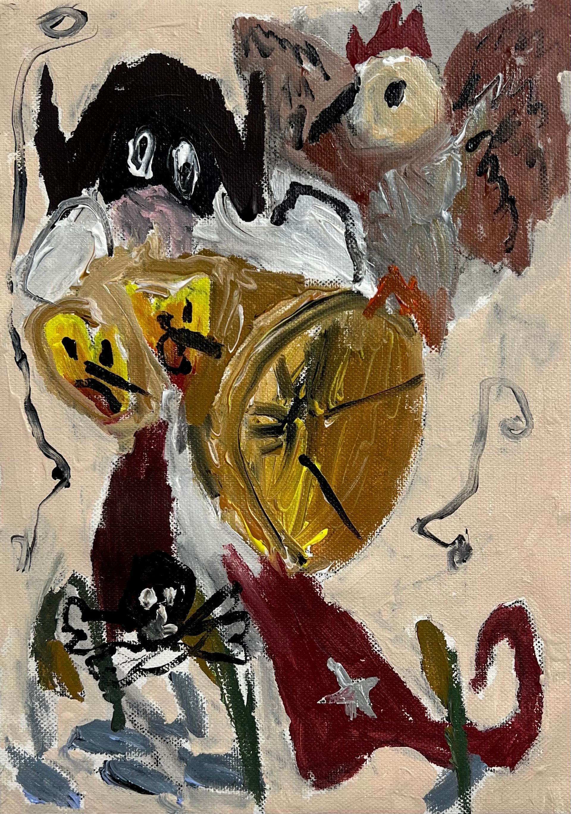 Влад Мальцев (Авторская графика - 
                  30 x 40 см) Концерт для пустого зала