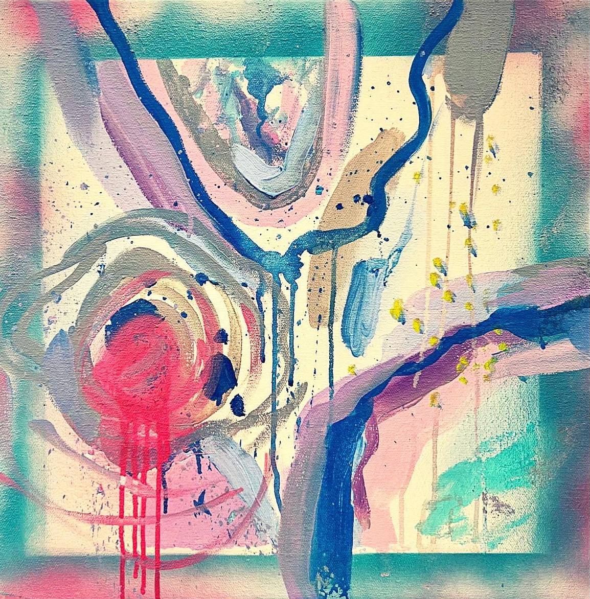 Кира Мрик (Картина, живопись - 
                  60 x 60 см) Секунда вечности
