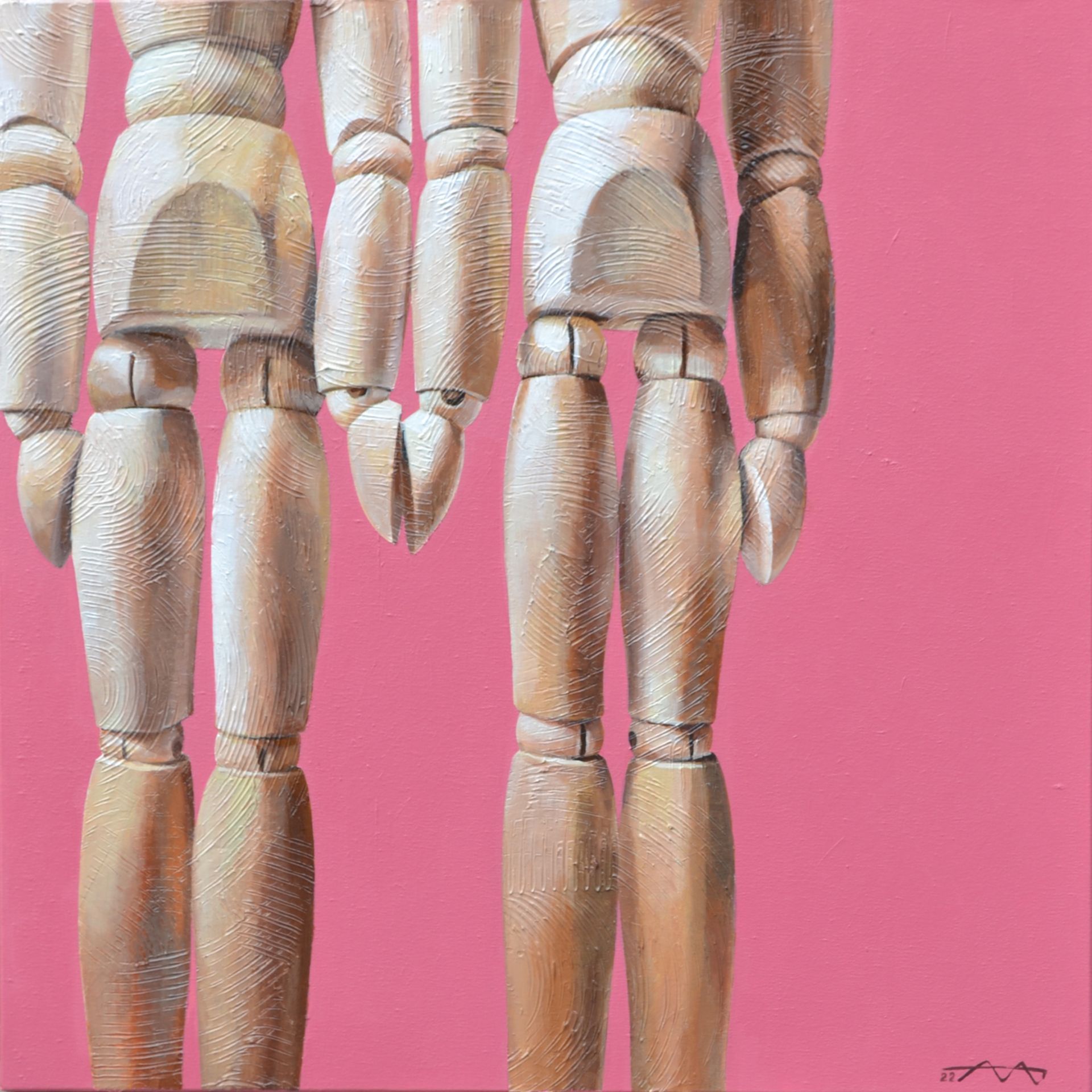 Ирина Александрова (Картина, живопись - 
                  50 x 50 см) Узы