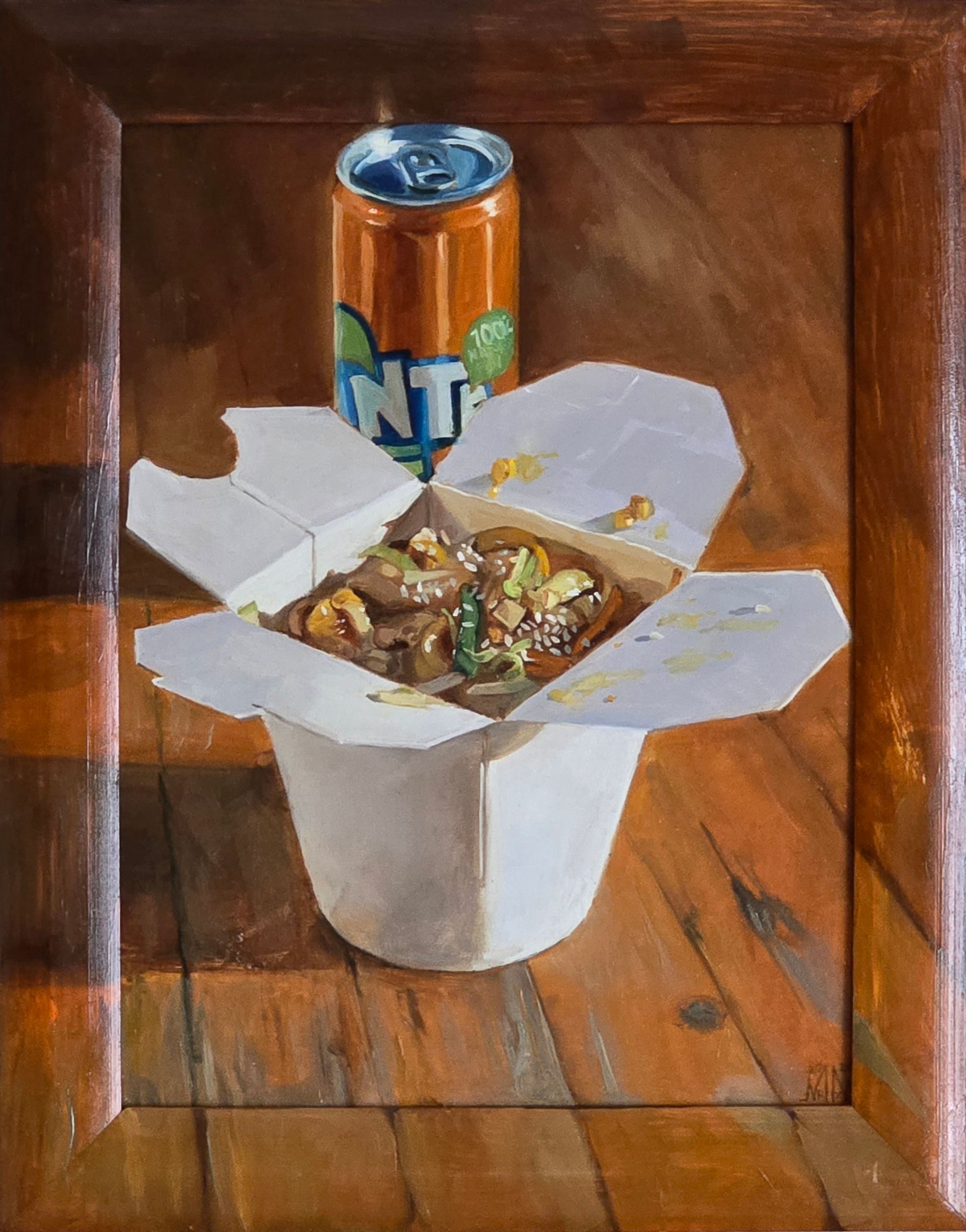 Мария Максимова (Картина, живопись - 
                  30 x 40 см) THE NOODLES