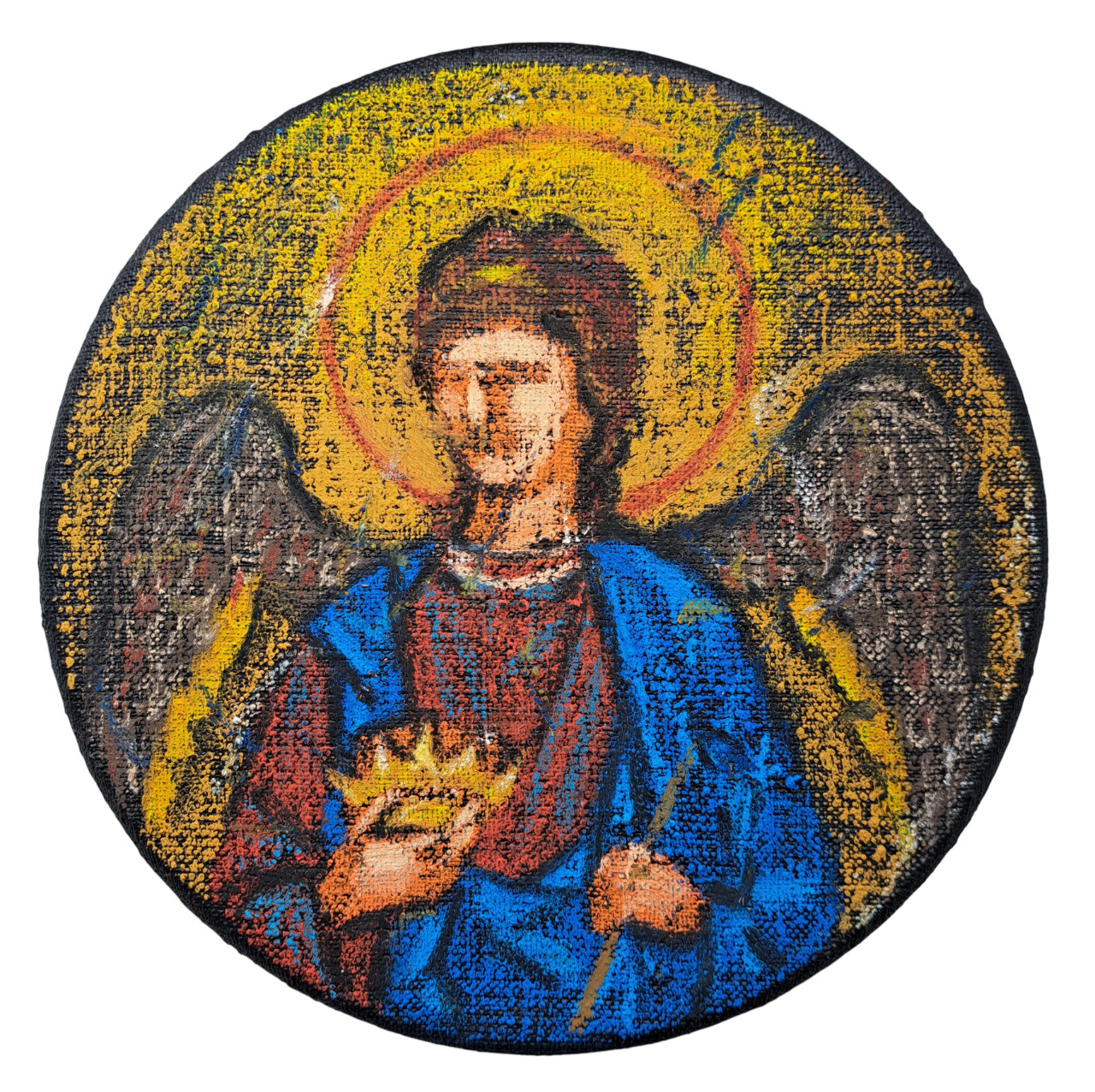 Екатерина Доронина (Картина, живопись - 
                  20 x 20 см) Иегудиил
