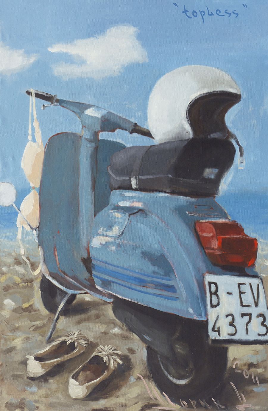 Дмитрий Шорин (Картина, живопись - 
                  90 x 140 см) Topless
