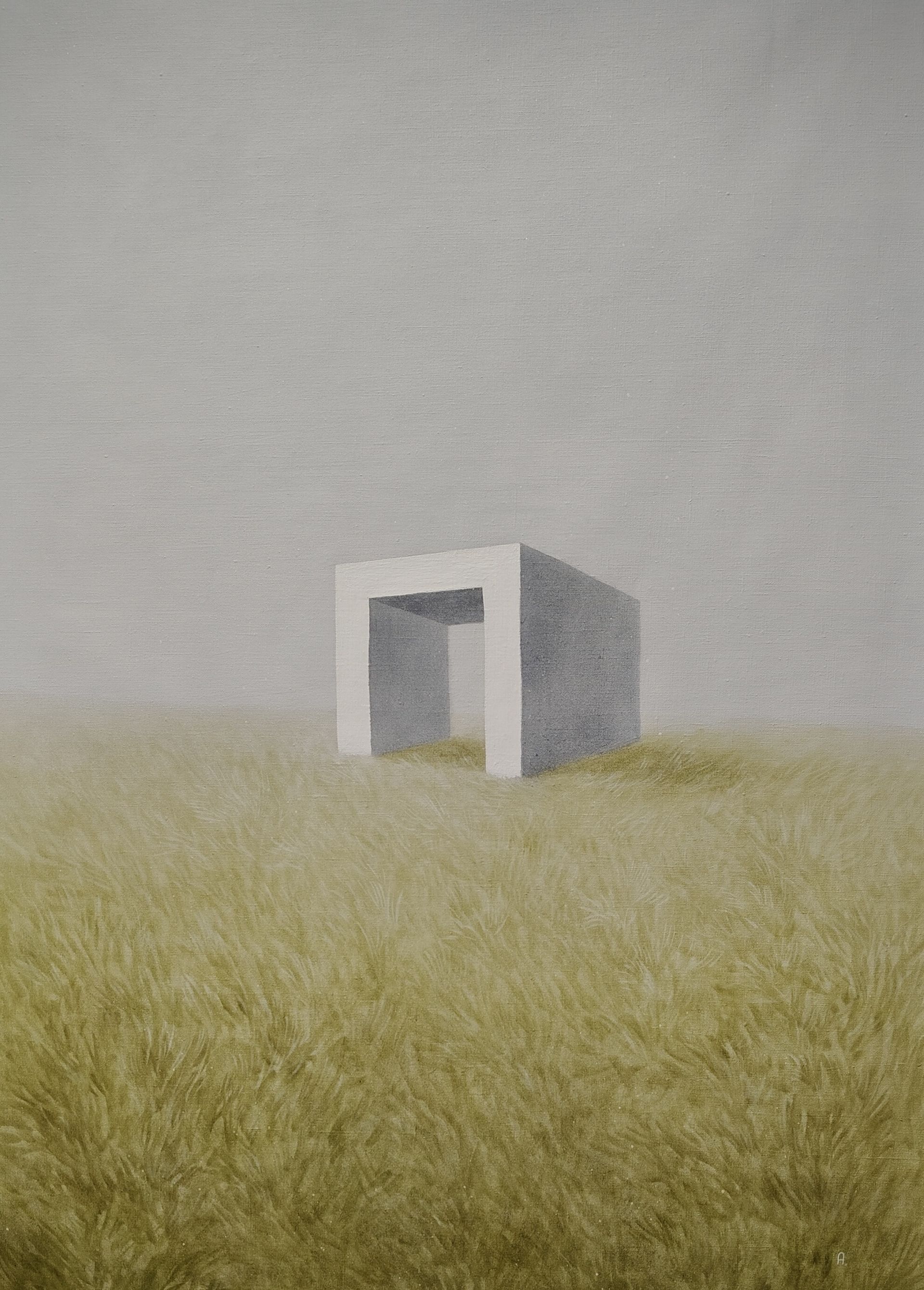 Nastya Artsplash (Картина, живопись - 
                  70 x 100 см) Портал №1