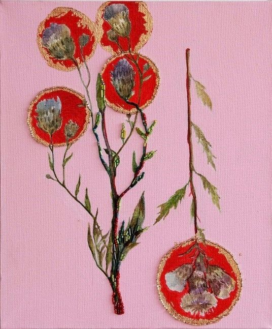 Дарья Неретина (Картина, живопись - 
                  25 x 30 см) Из серии "Маленькие святые"