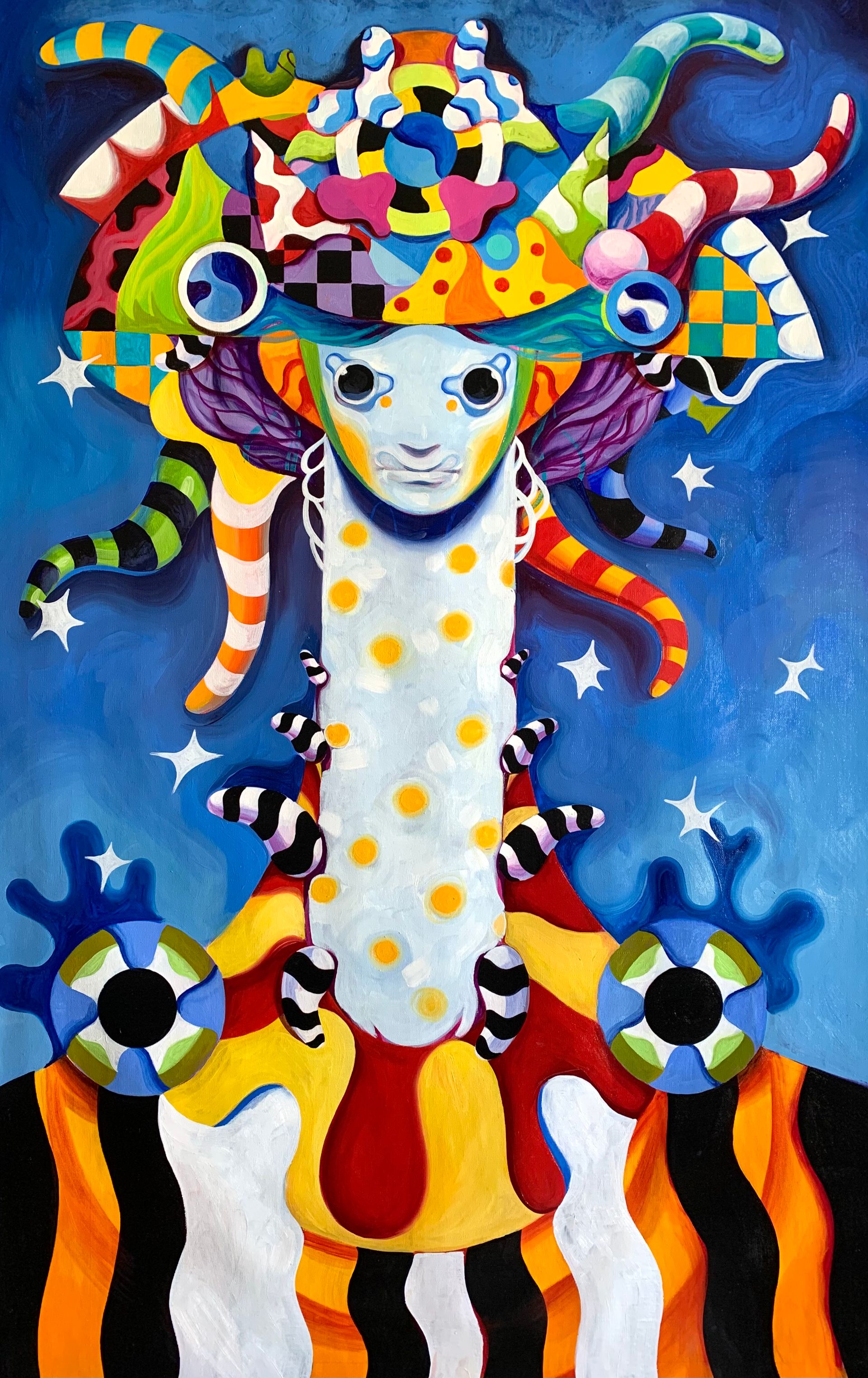 Дмитрий Филимонов (Картина, живопись - 
                  70 x 110 см) Chameleon