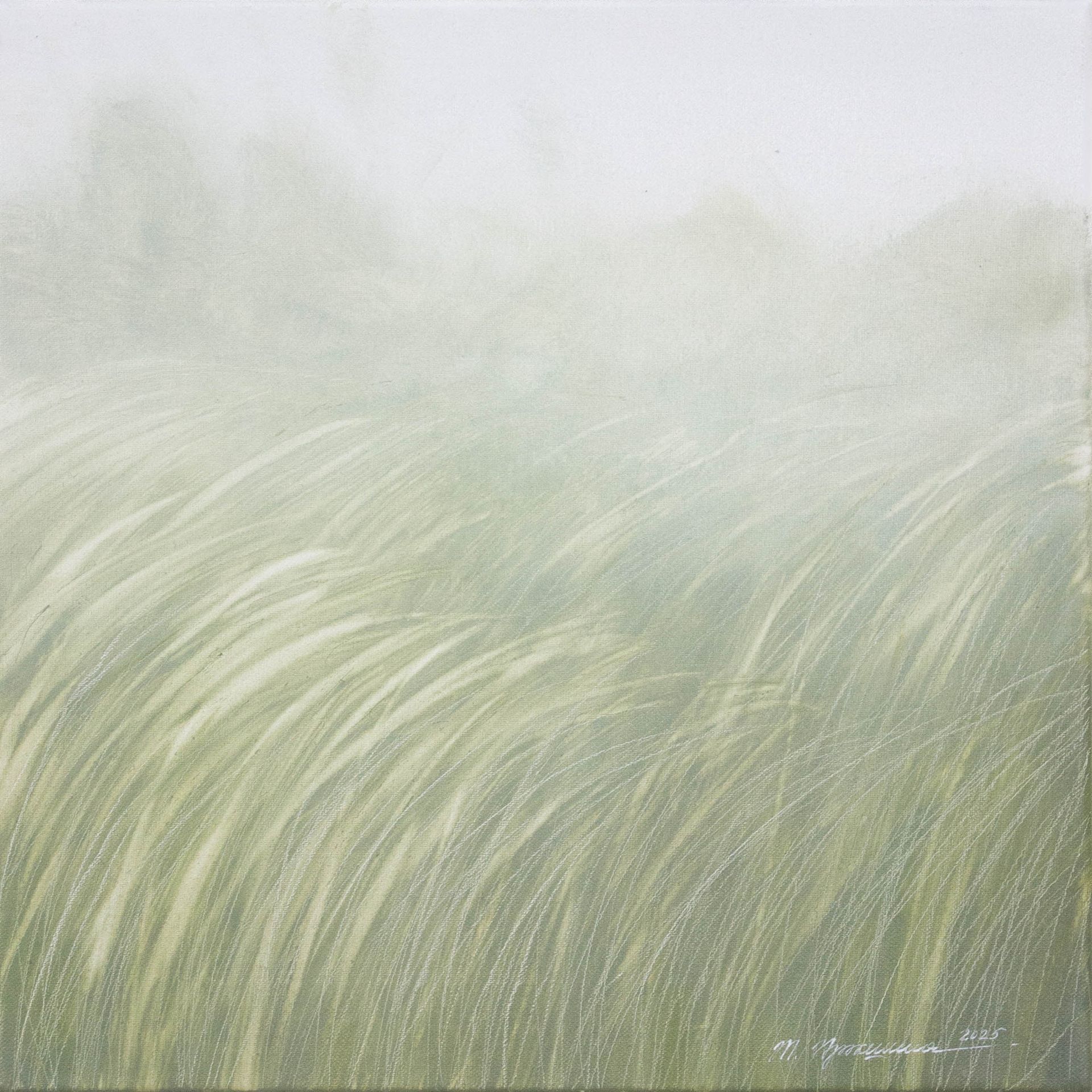 Татьяна Прокшина (Картина, живопись - 
                  40 x 40 см) Травы 251205