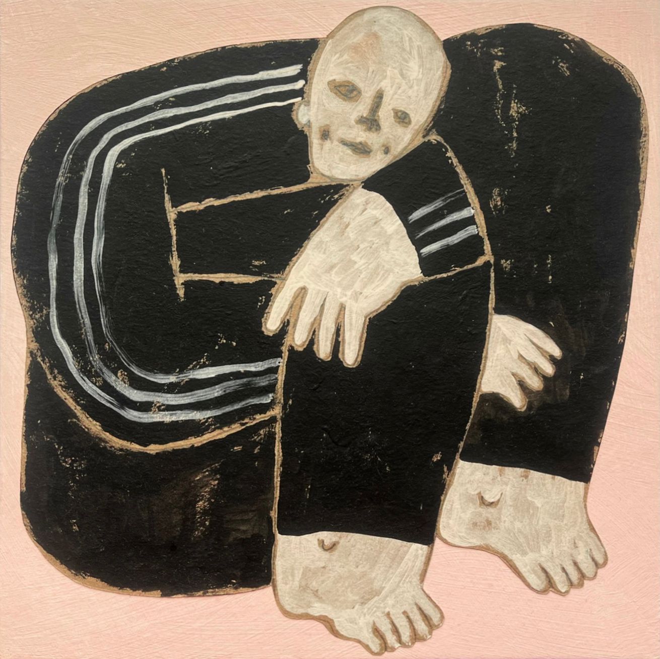 Максим Винокуров (Авторская графика - 
                  20 x 20 см) Все мы родом оттуда