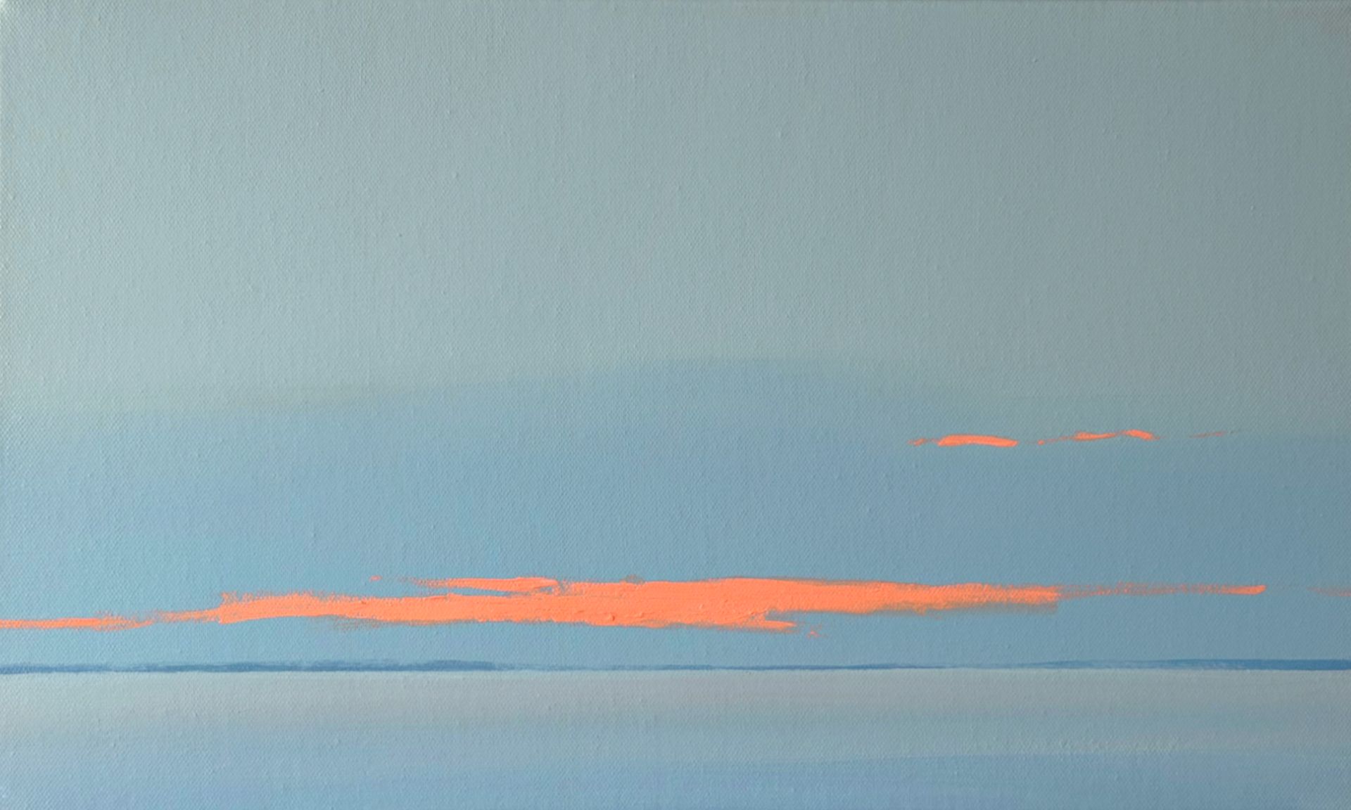 Александра Савина (Картина, живопись - 
                  50 x 30 см) Вечер. Ноябрь