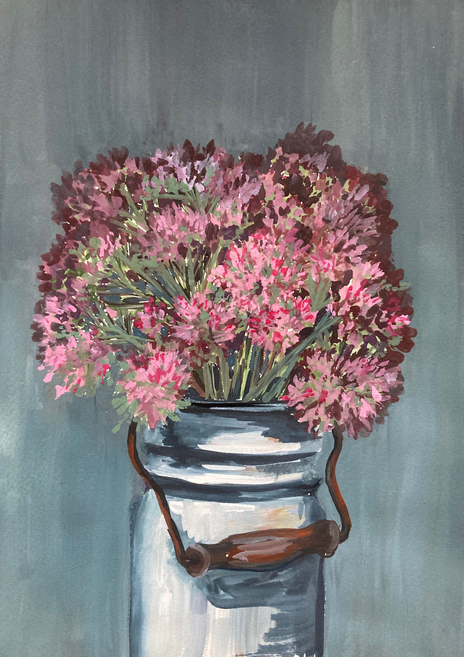 Валерия Головенкина (Авторская графика - 
                  30 x 40 см) Седум #1